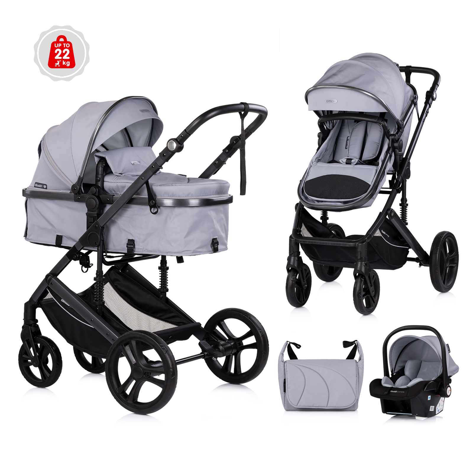 Chipolino Amore Platinum 3u1 