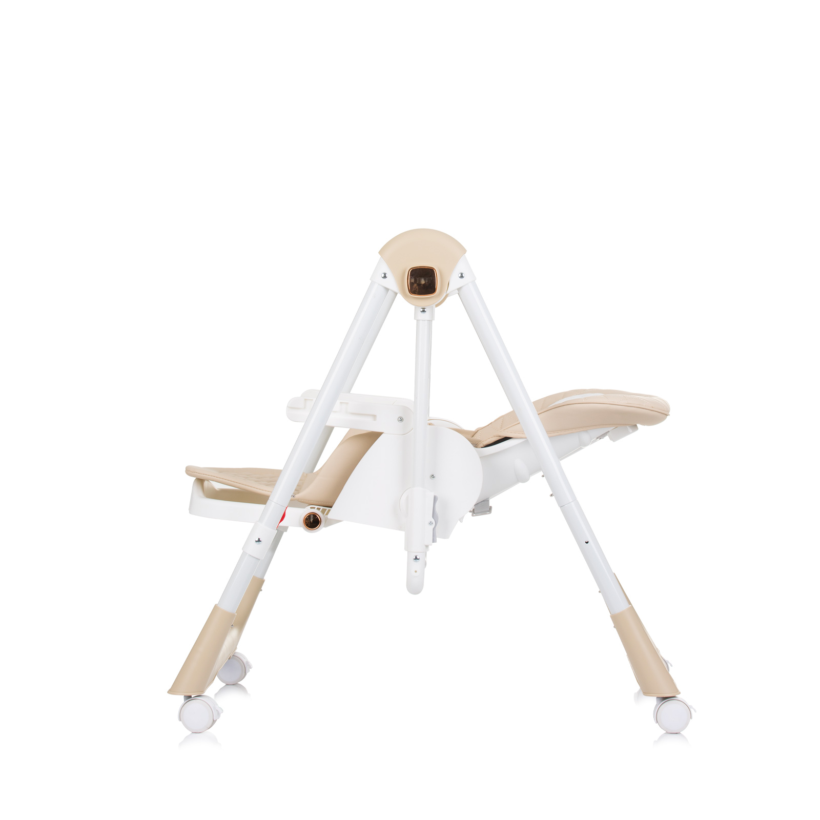 Chipolino MILKSHAKE 2u1 hranilica/ljuljaška Beige 