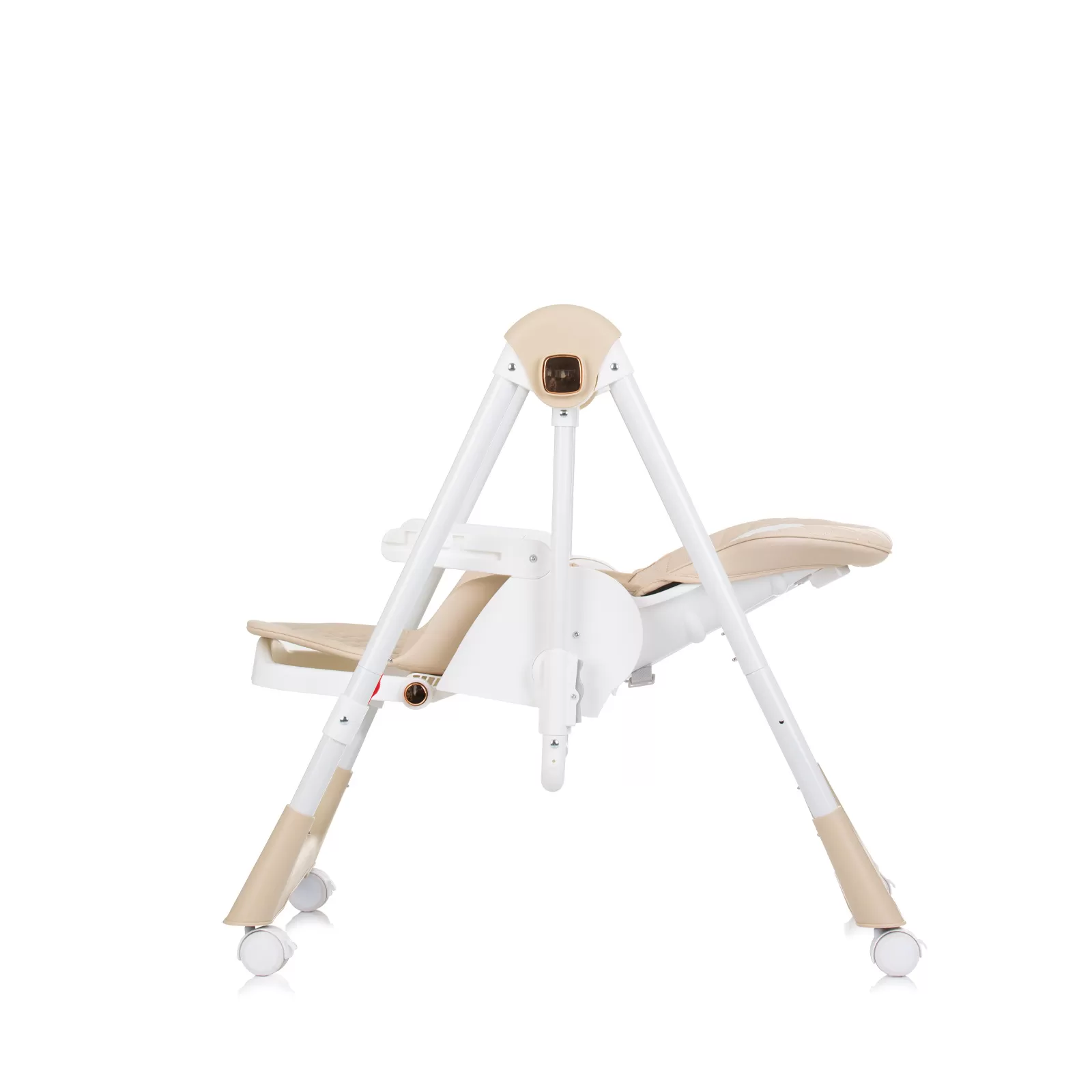 Chipolino MILKSHAKE 2u1 hranilica/ljuljaška Beige 