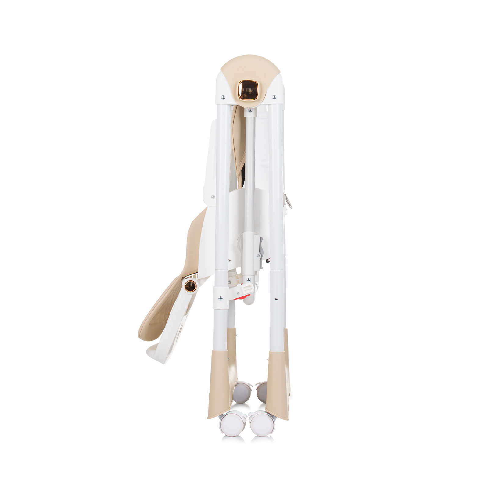 Chipolino MILKSHAKE 2u1 hranilica/ljuljaška Beige 