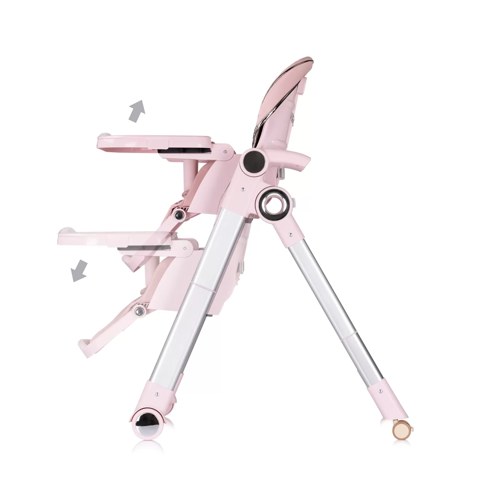 Chipolino SUPER CHEF 2u1 hranilica/ljuljaška Pink 