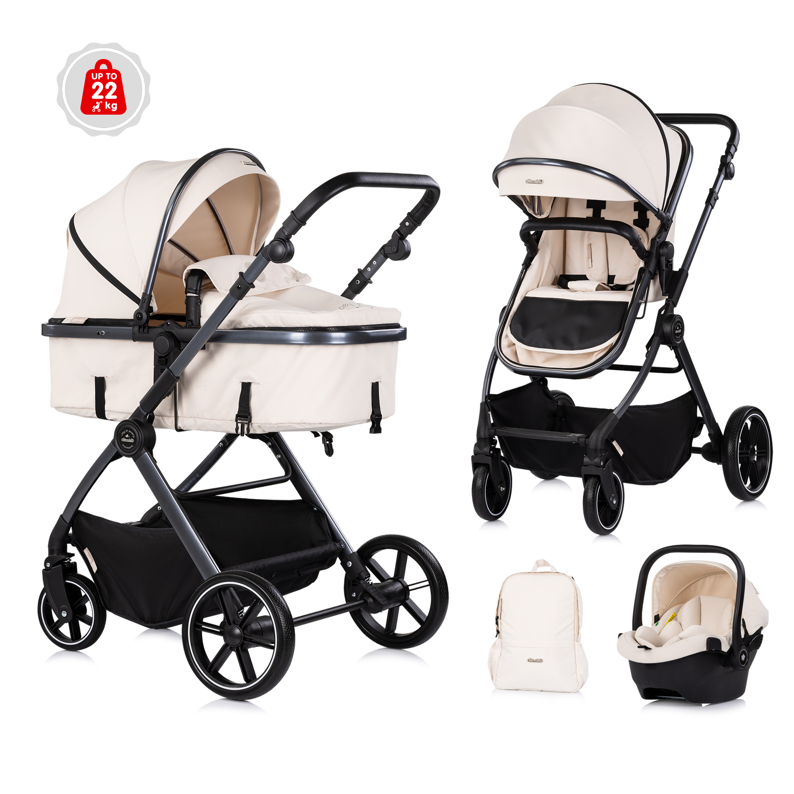 Chipolino Pearl 3u1 Cashmere 