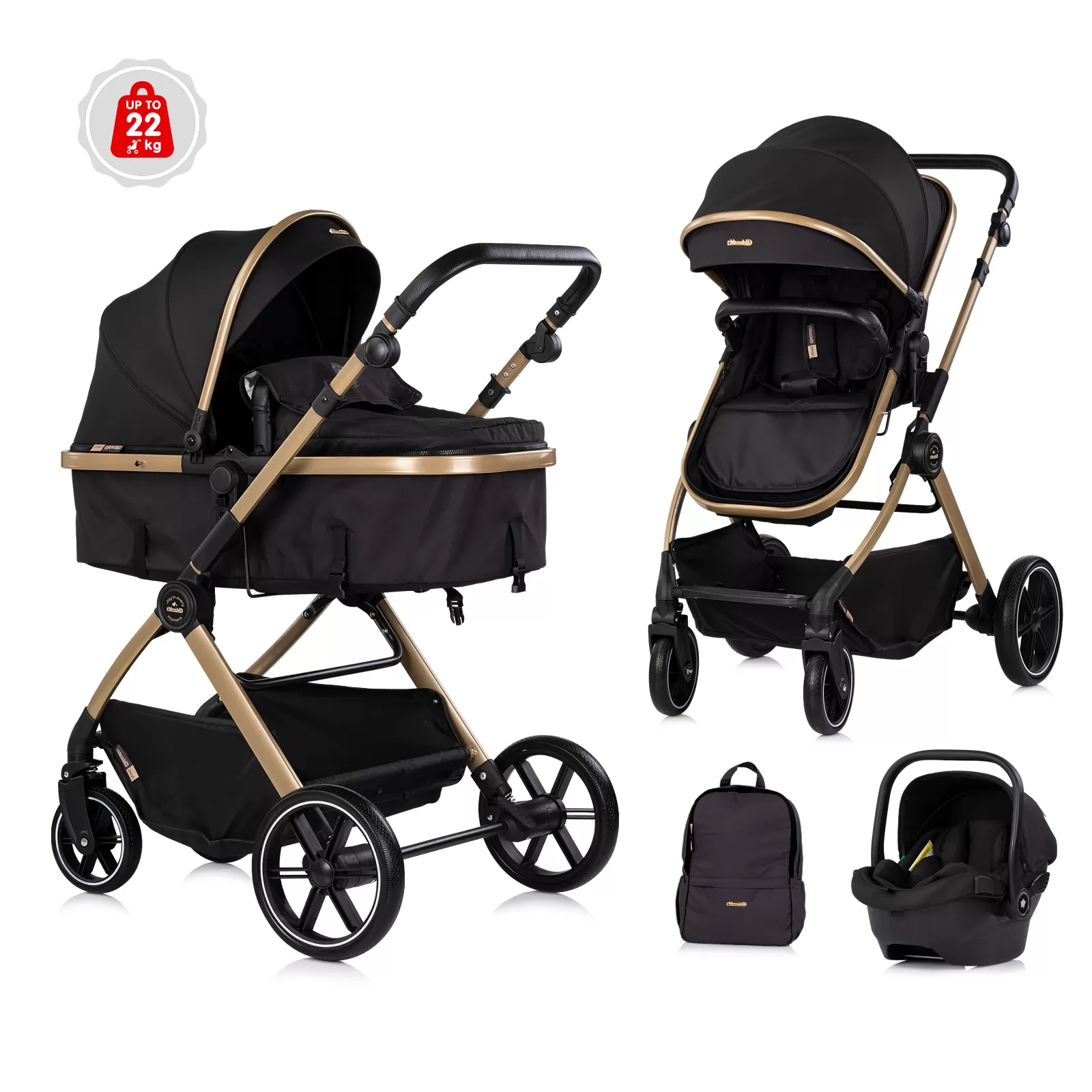 Chipolino Pearl 3u1 Noir 