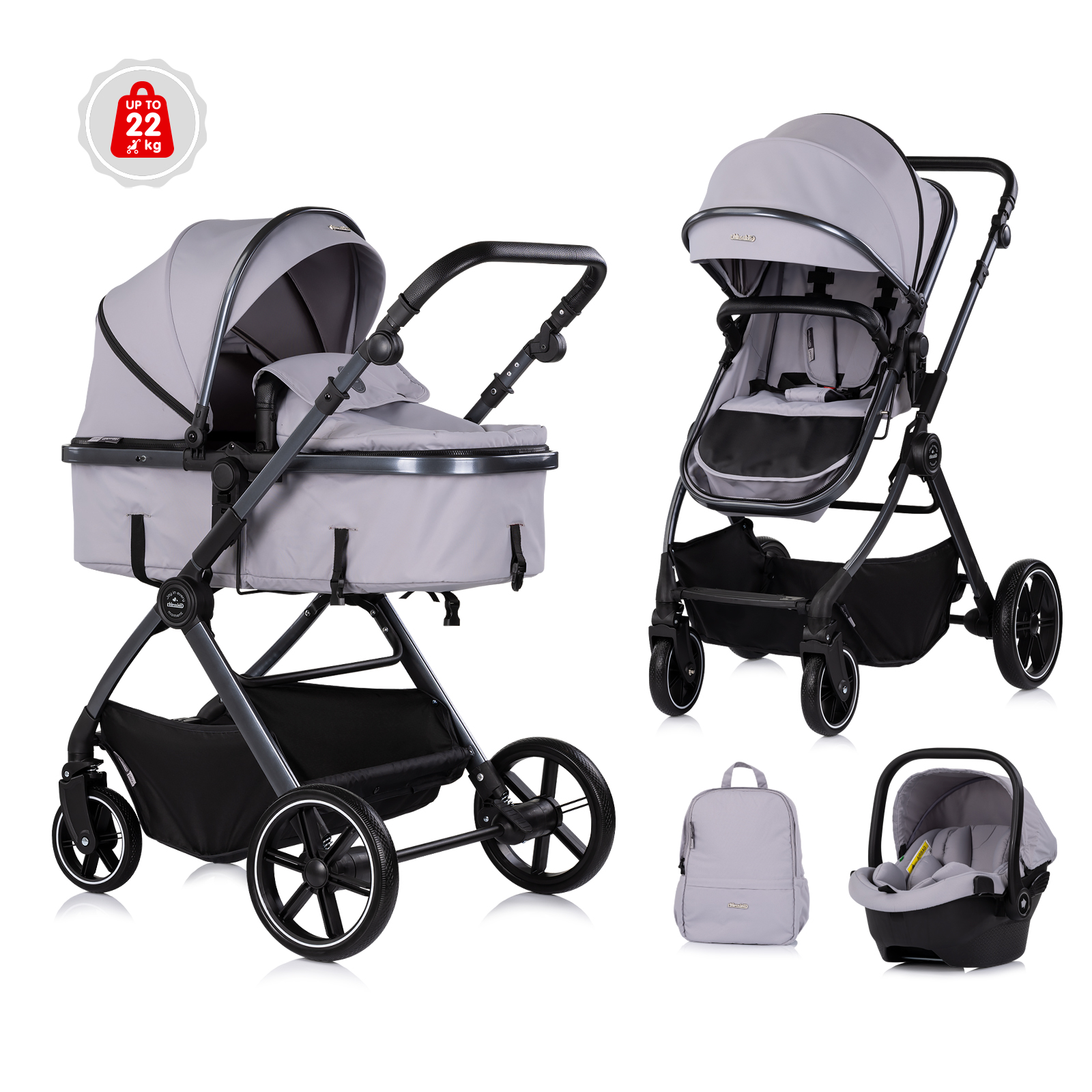 Chipolino Pearl 3u1 Platinum 