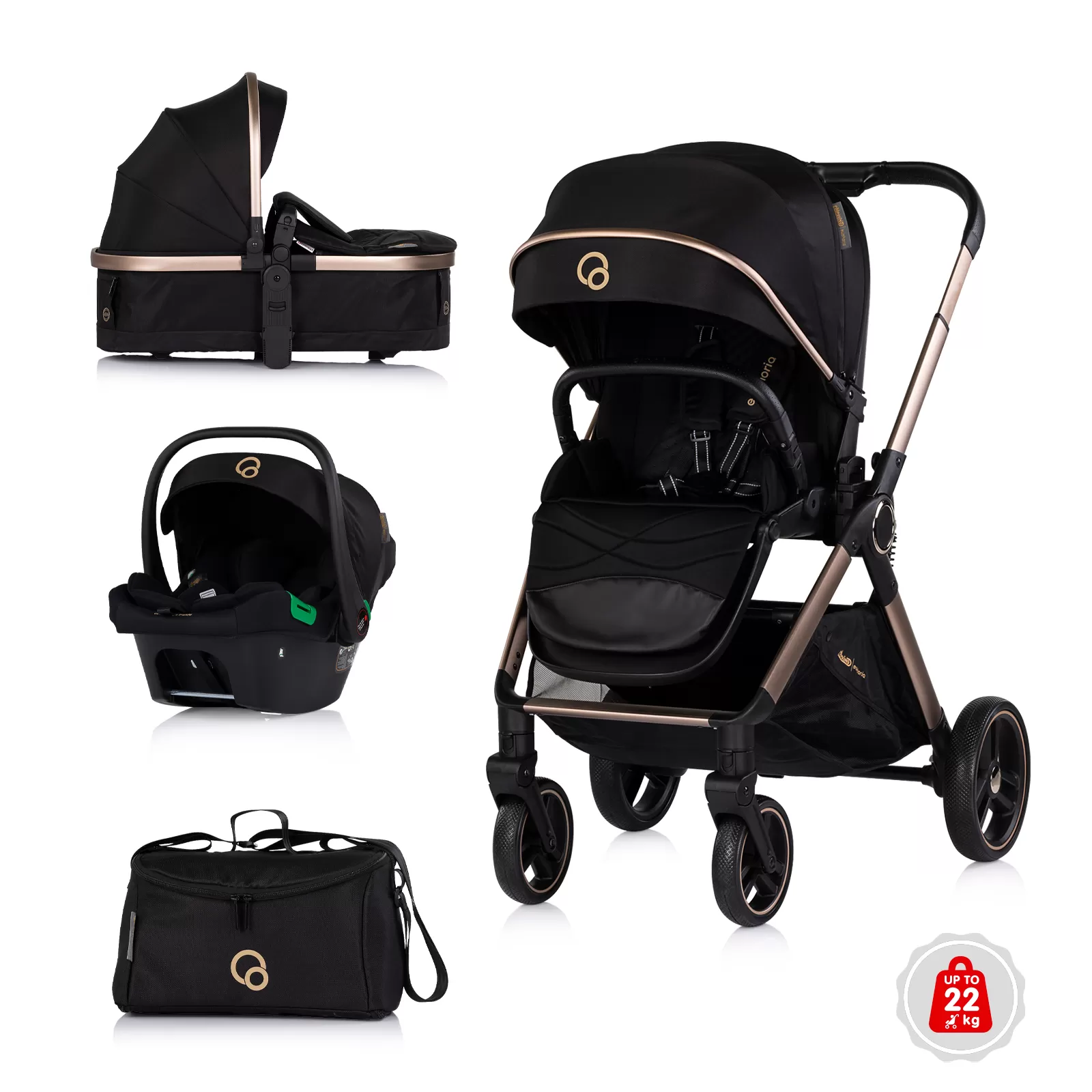 Chipolino Euphoria Noir 3u1 