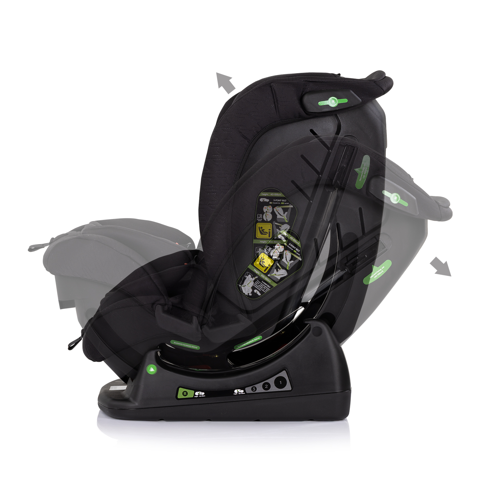 Chipolino I-SIZE 40-150 cm 