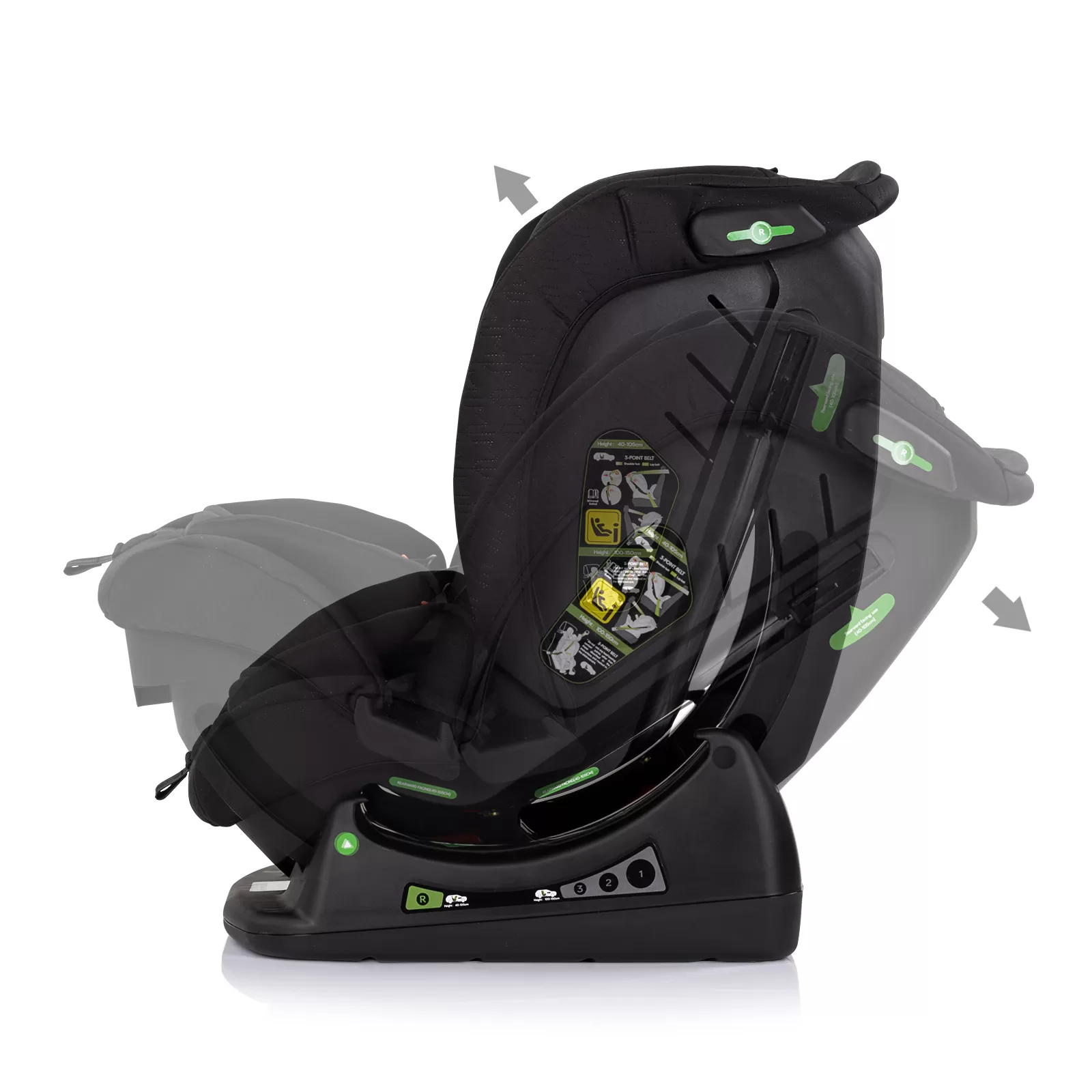 Chipolino I-SIZE 40-150 cm 
