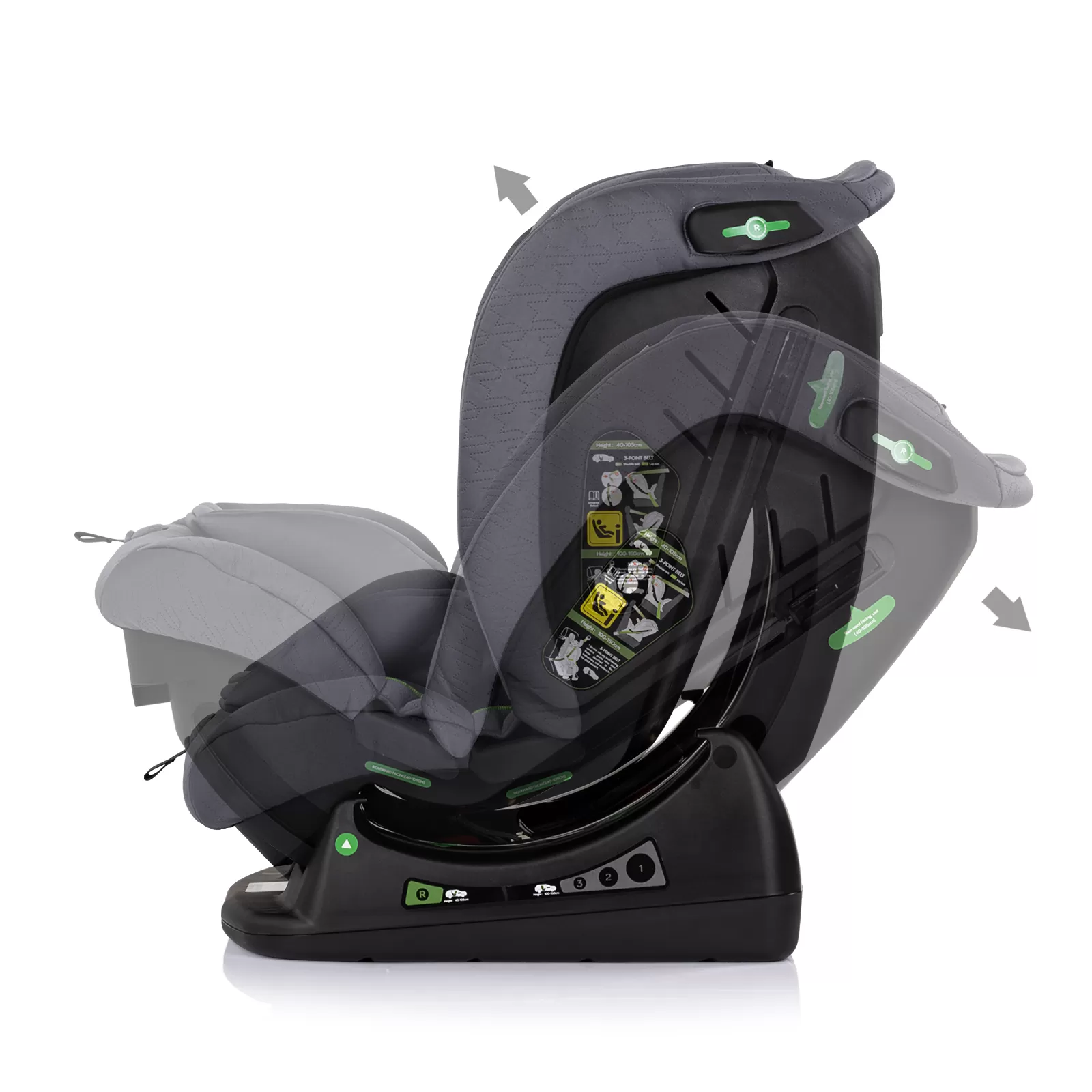 Chipolino I-SIZE 40-150 cm 