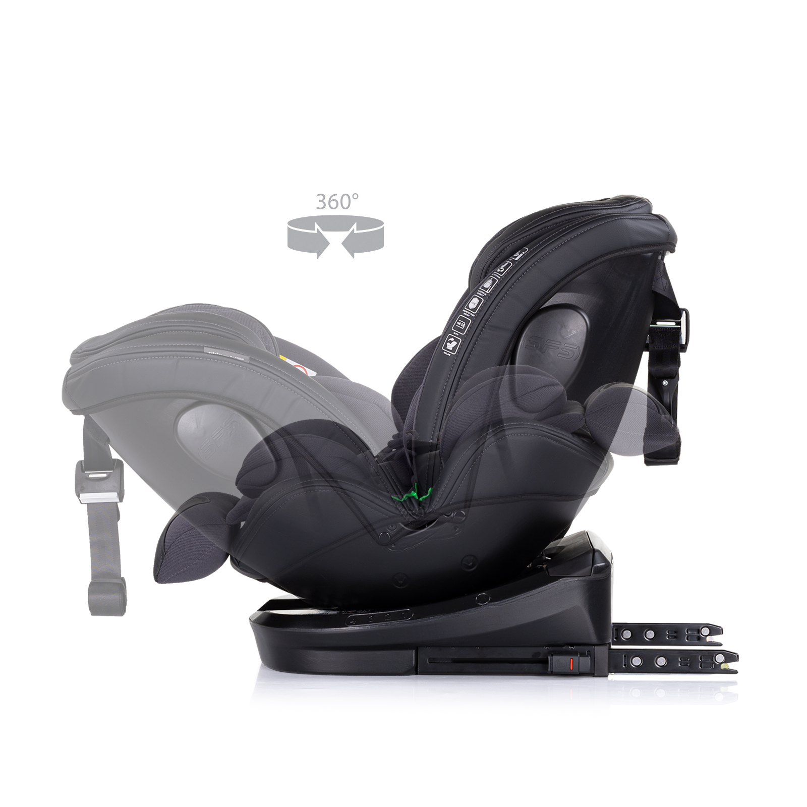 Chipolino I-SIZE 40-150 cm ISOFIX 360 