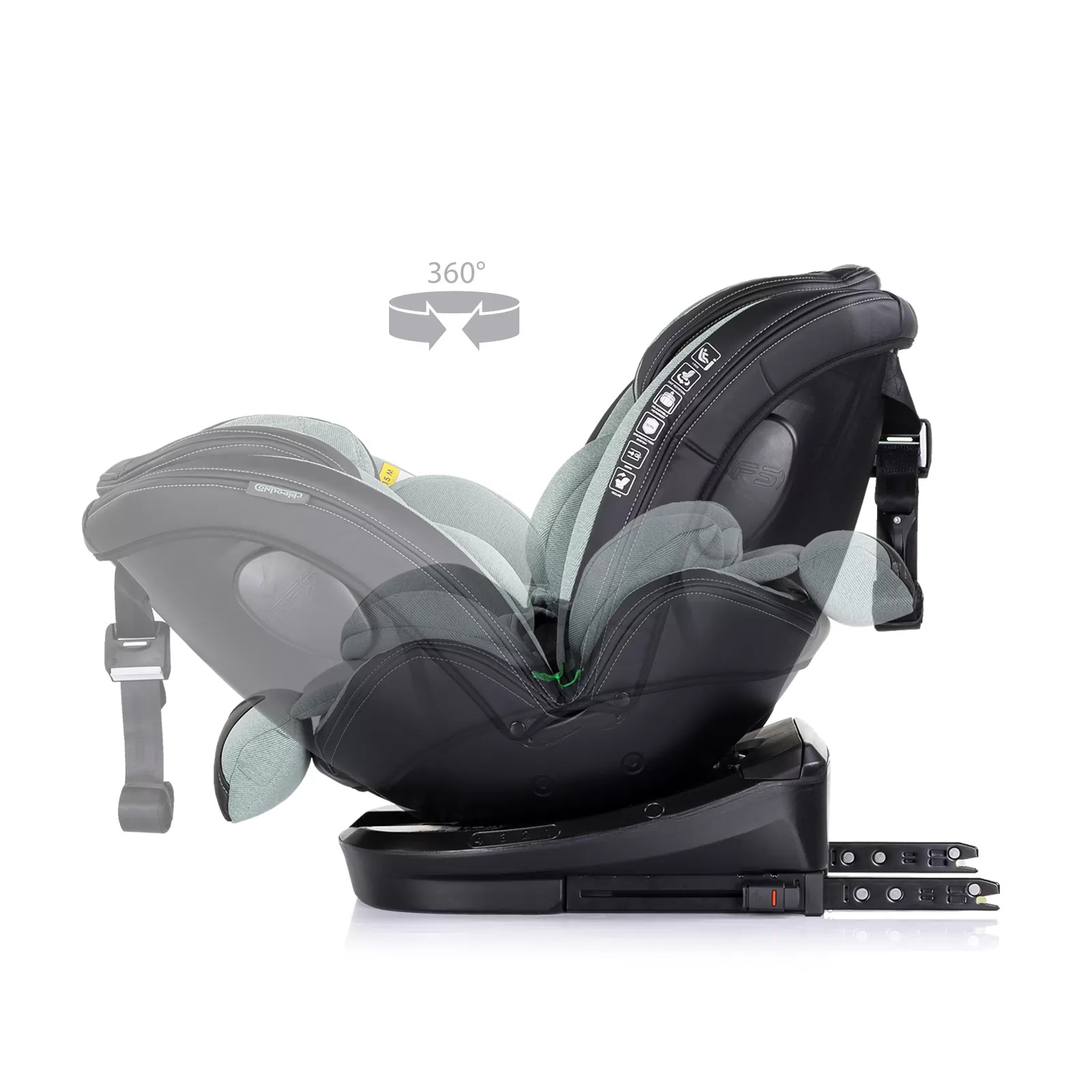 Chipolino I-SIZE 40-150 cm ISOFIX 360 
