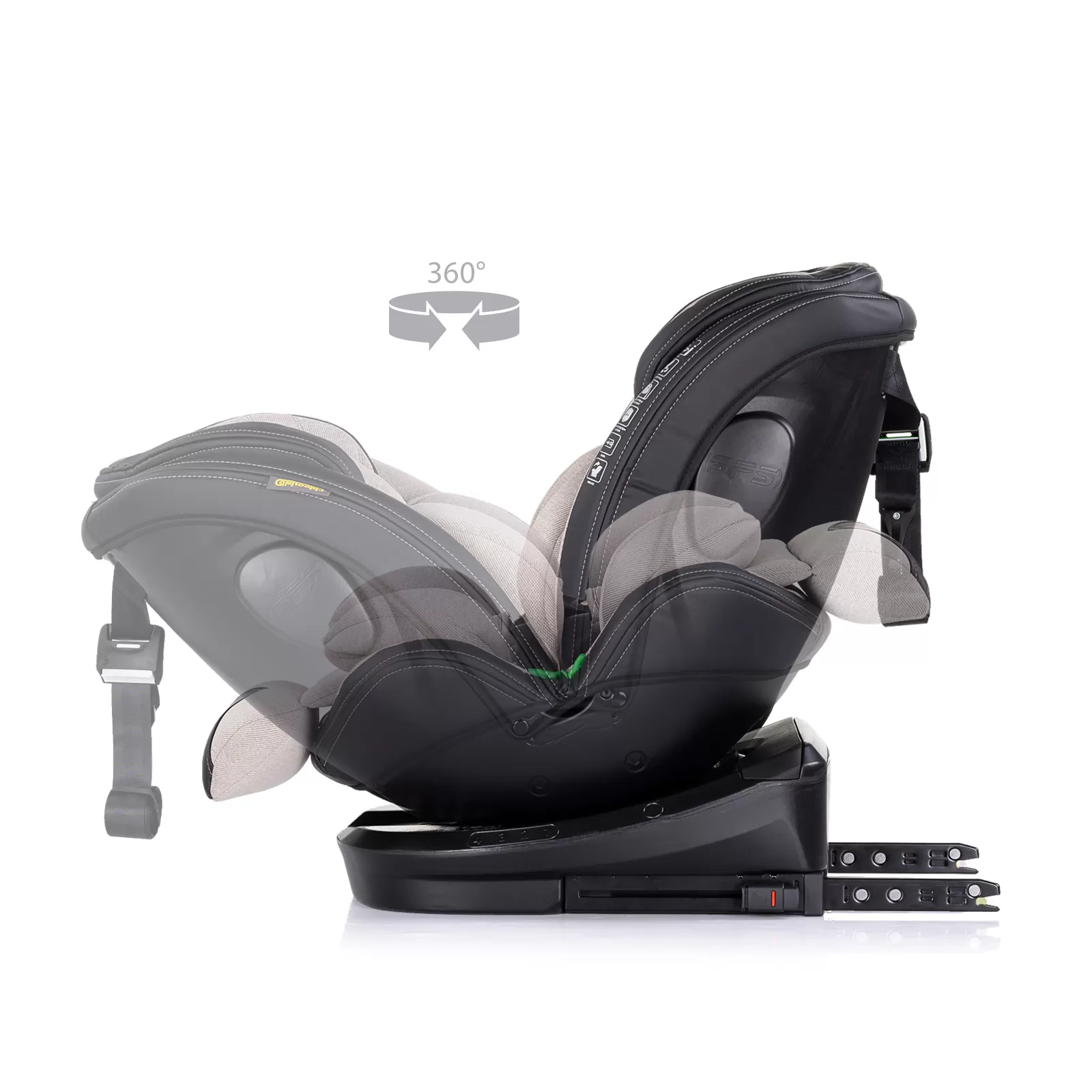 Chipolino I-SIZE 40-150 cm ISOFIX 360 