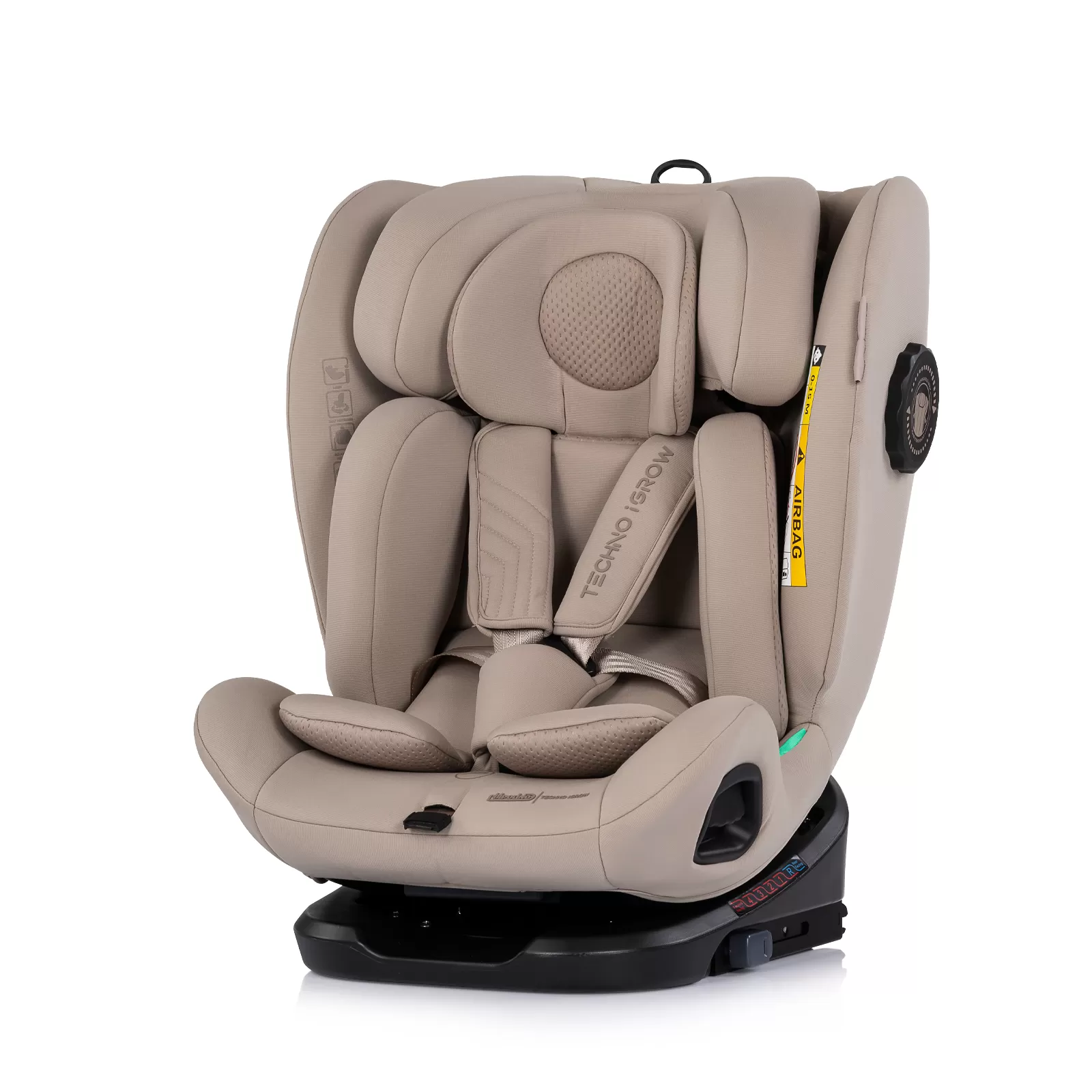 Car seat I-SIZE 40-150 cm ISOFIX 360 Techno iGROW latte 