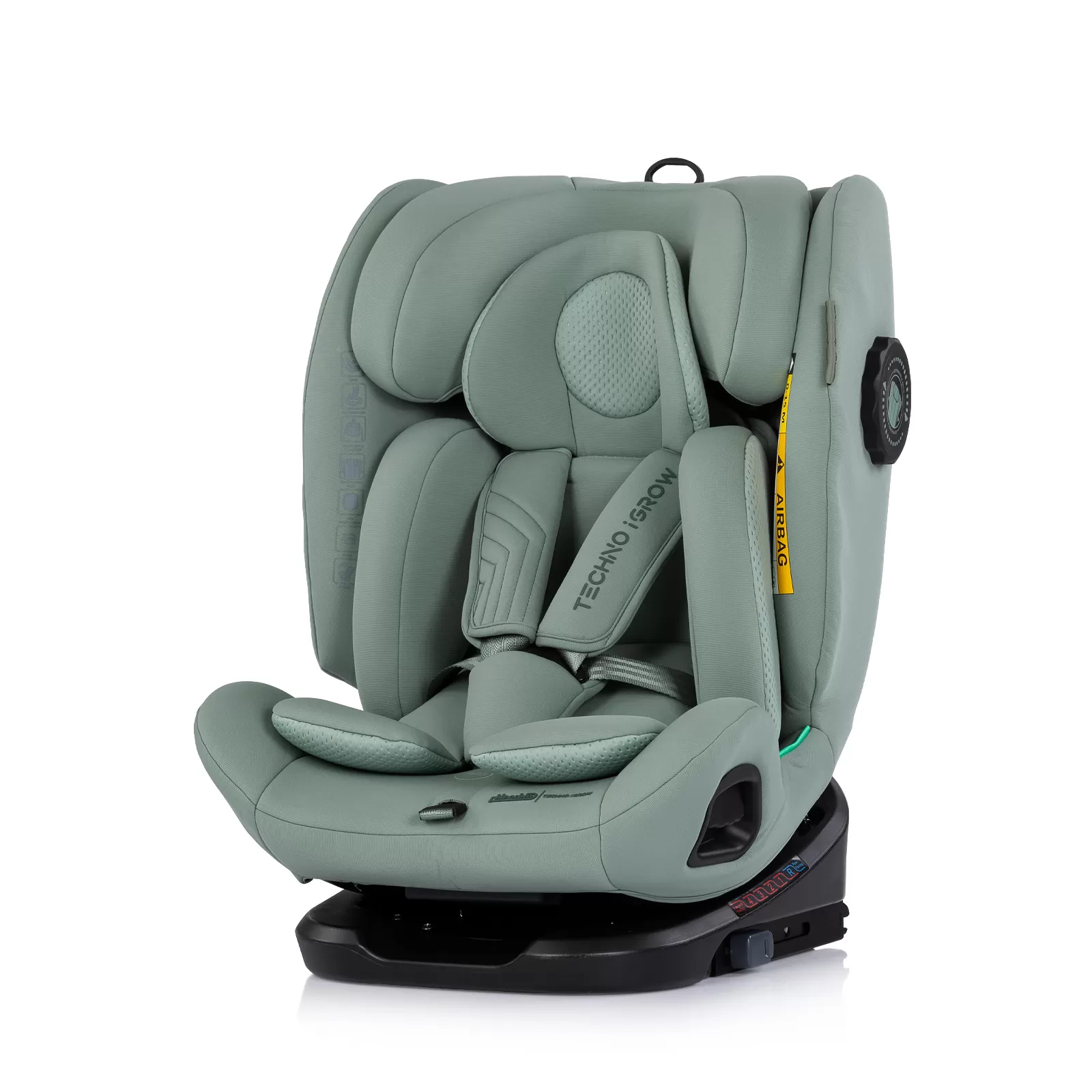 Car seat I-SIZE 40-150 cm ISOFIX 360 Techno iGROW matcha 