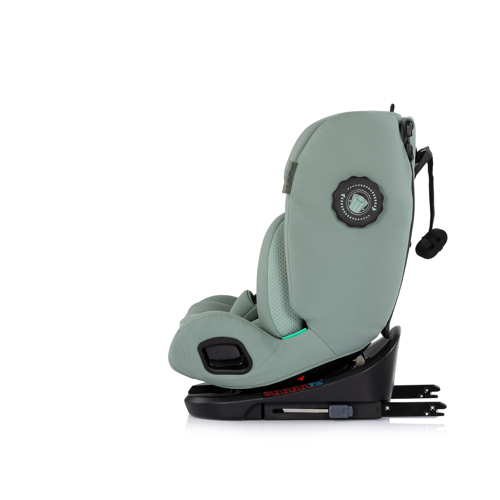 Car seat I-SIZE 40-150 cm ISOFIX 360 Techno iGROW matcha 