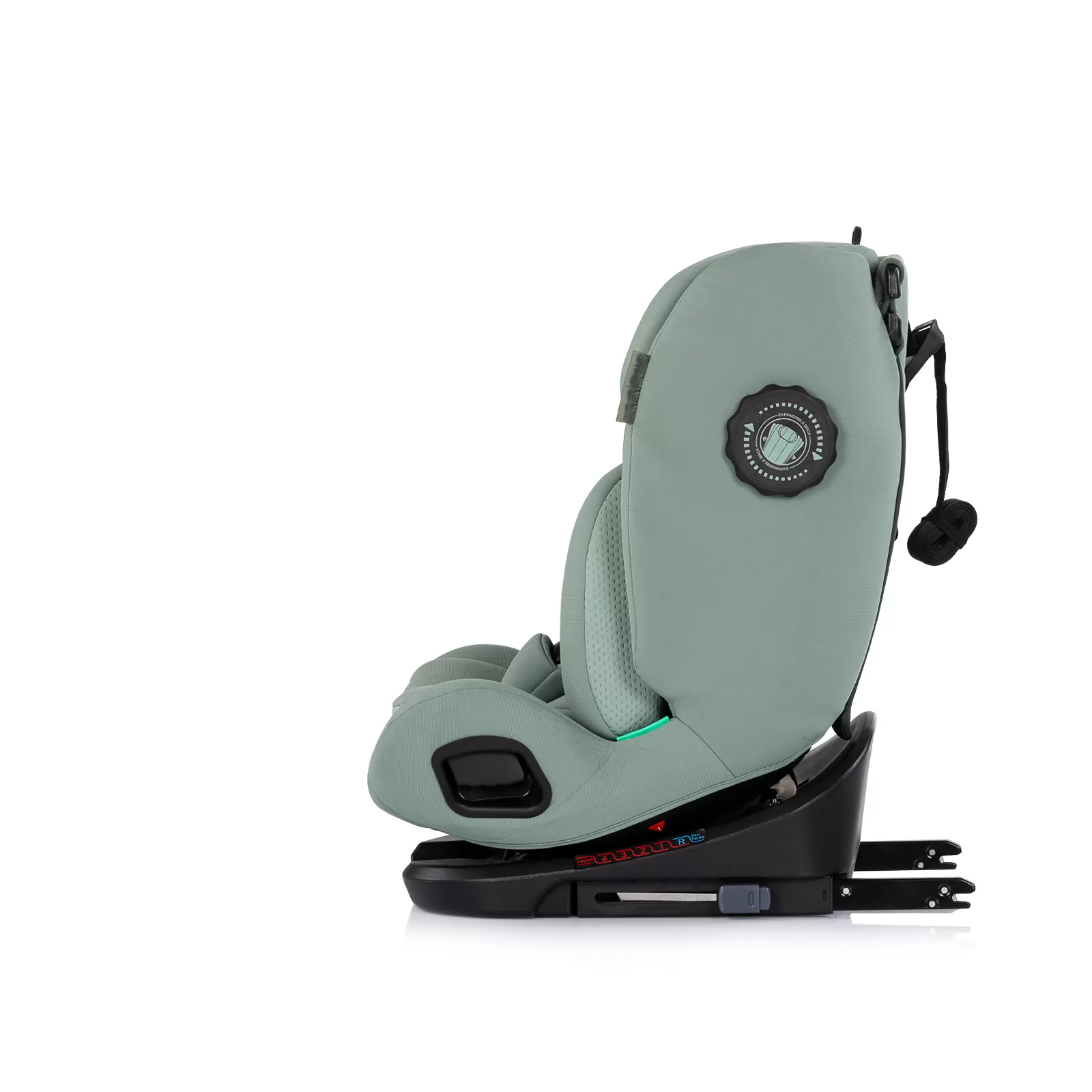 Car seat I-SIZE 40-150 cm ISOFIX 360 Techno iGROW matcha 