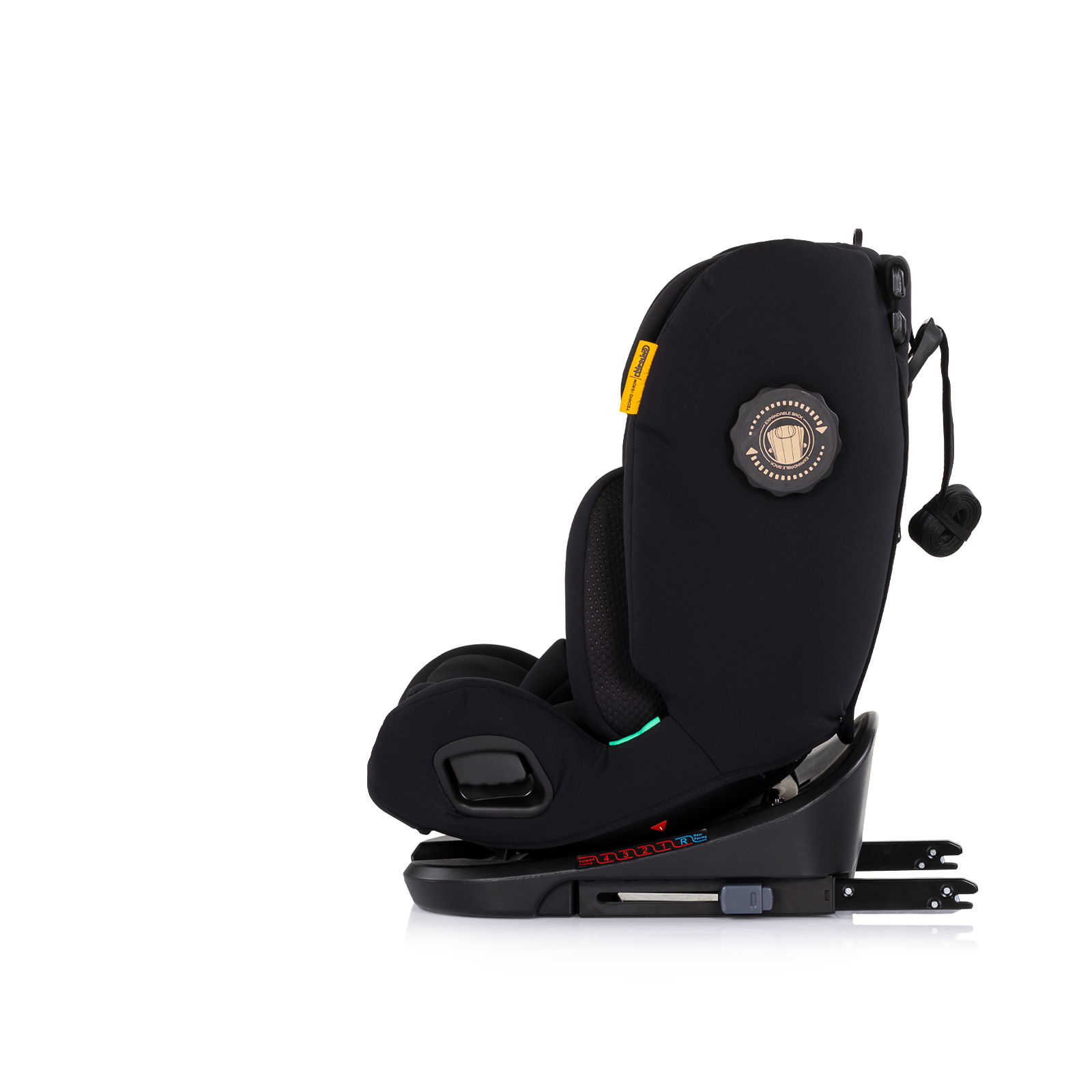 Car seat I-SIZE 40-150 cm ISOFIX 360 Techno iGROW noir 
