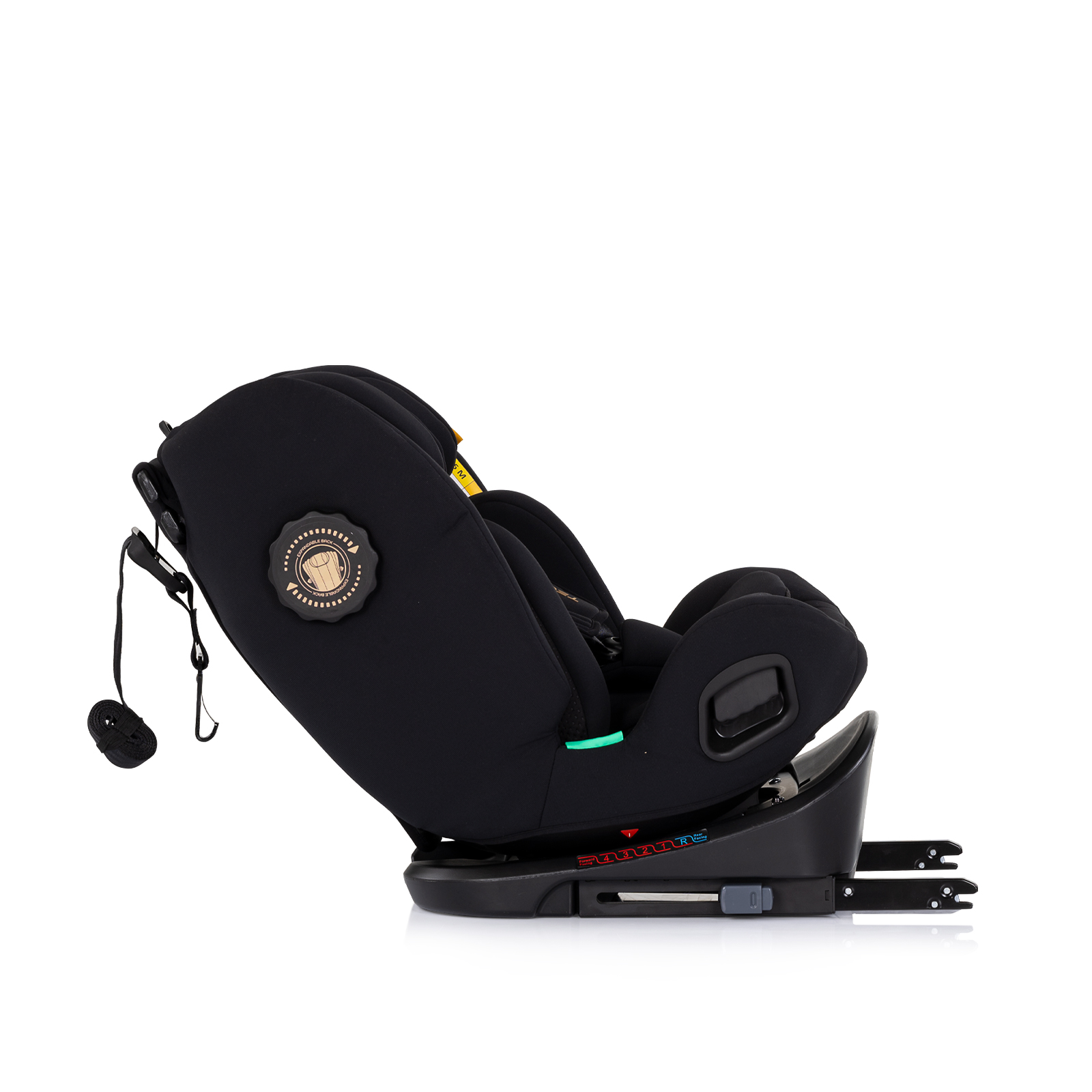 Car seat I-SIZE 40-150 cm ISOFIX 360 Techno iGROW noir 