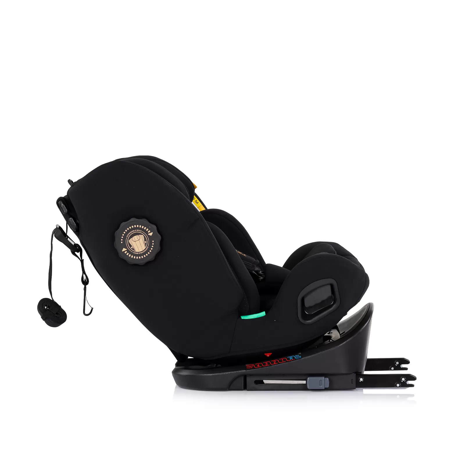 Car seat I-SIZE 40-150 cm ISOFIX 360 Techno iGROW noir 