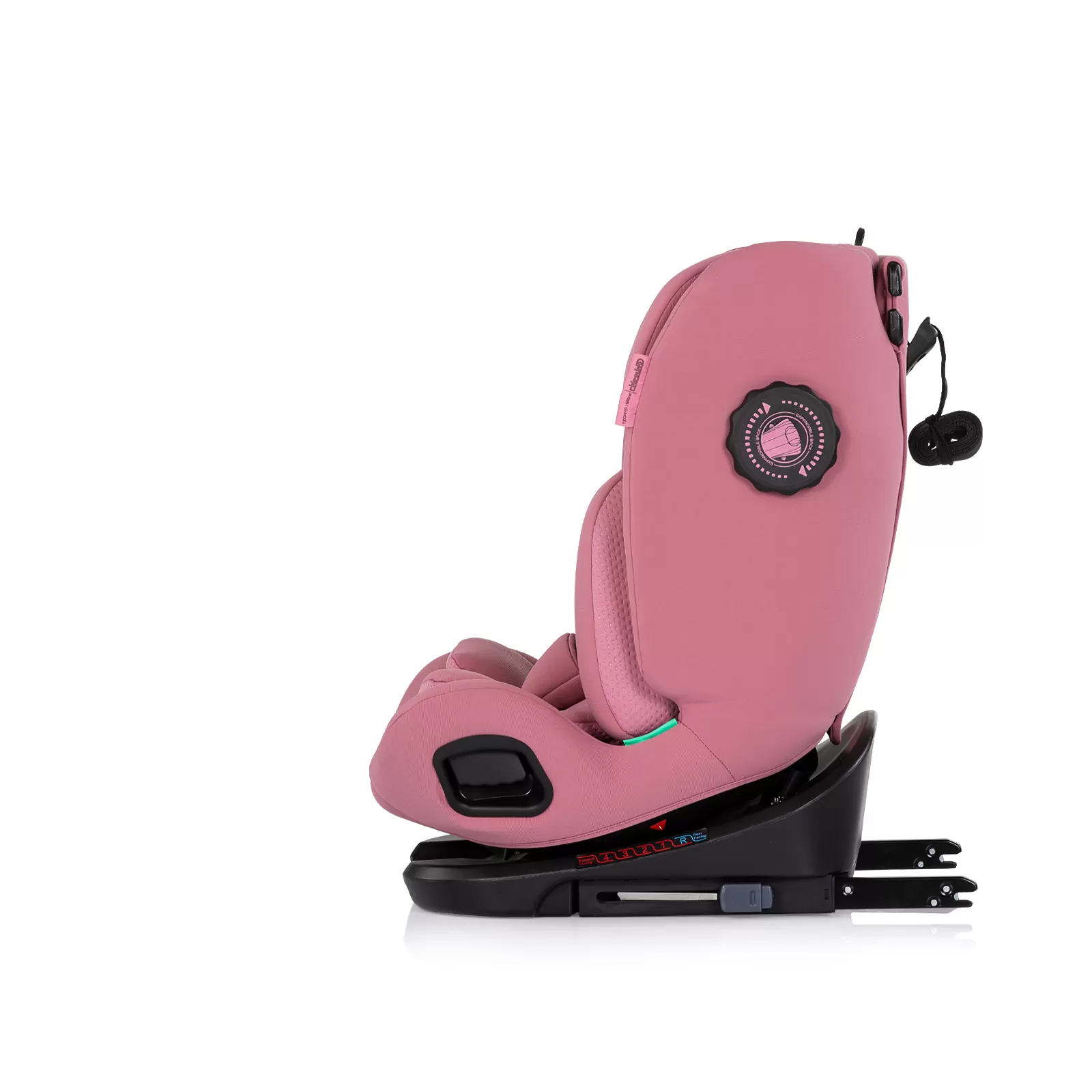 Car seat I-SIZE 40-150 cm ISOFIX 360 Techno iGROW pink 