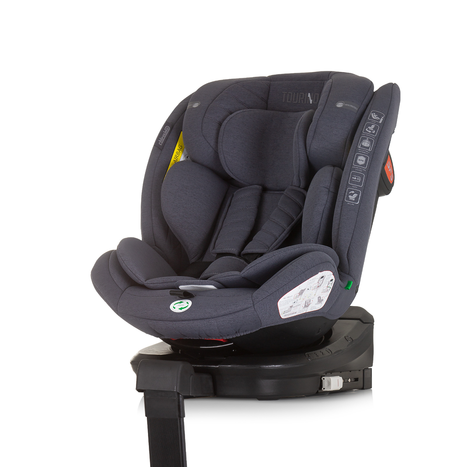 Chipolino I-SIZE 40-150 cm ISOFIX 360 