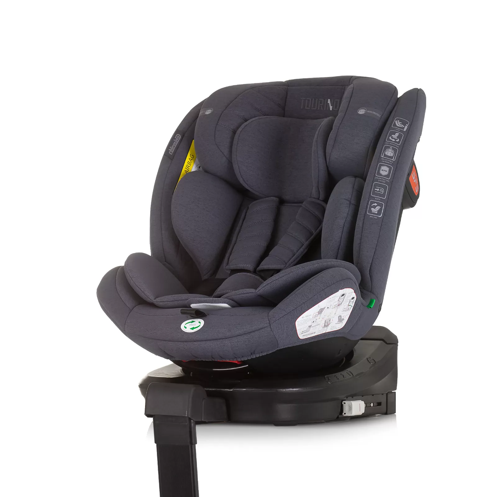 Chipolino I-SIZE 40-150 cm ISOFIX 360 