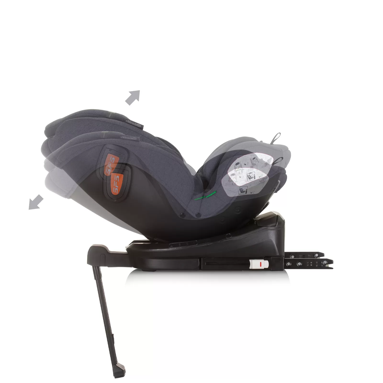 Chipolino I-SIZE 40-150 cm ISOFIX 360 