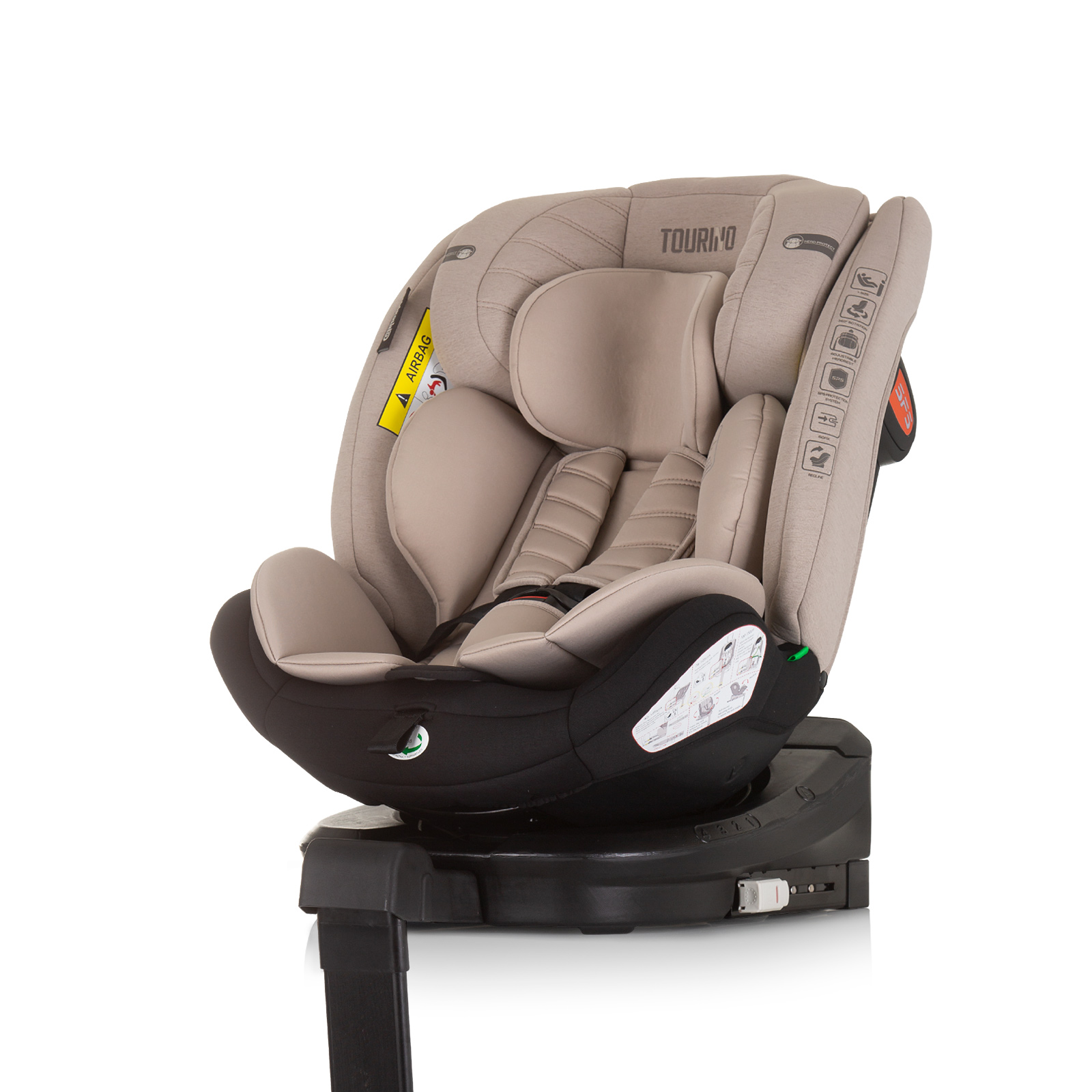 Chipolino I-SIZE 40-150 cm ISOFIX 360 