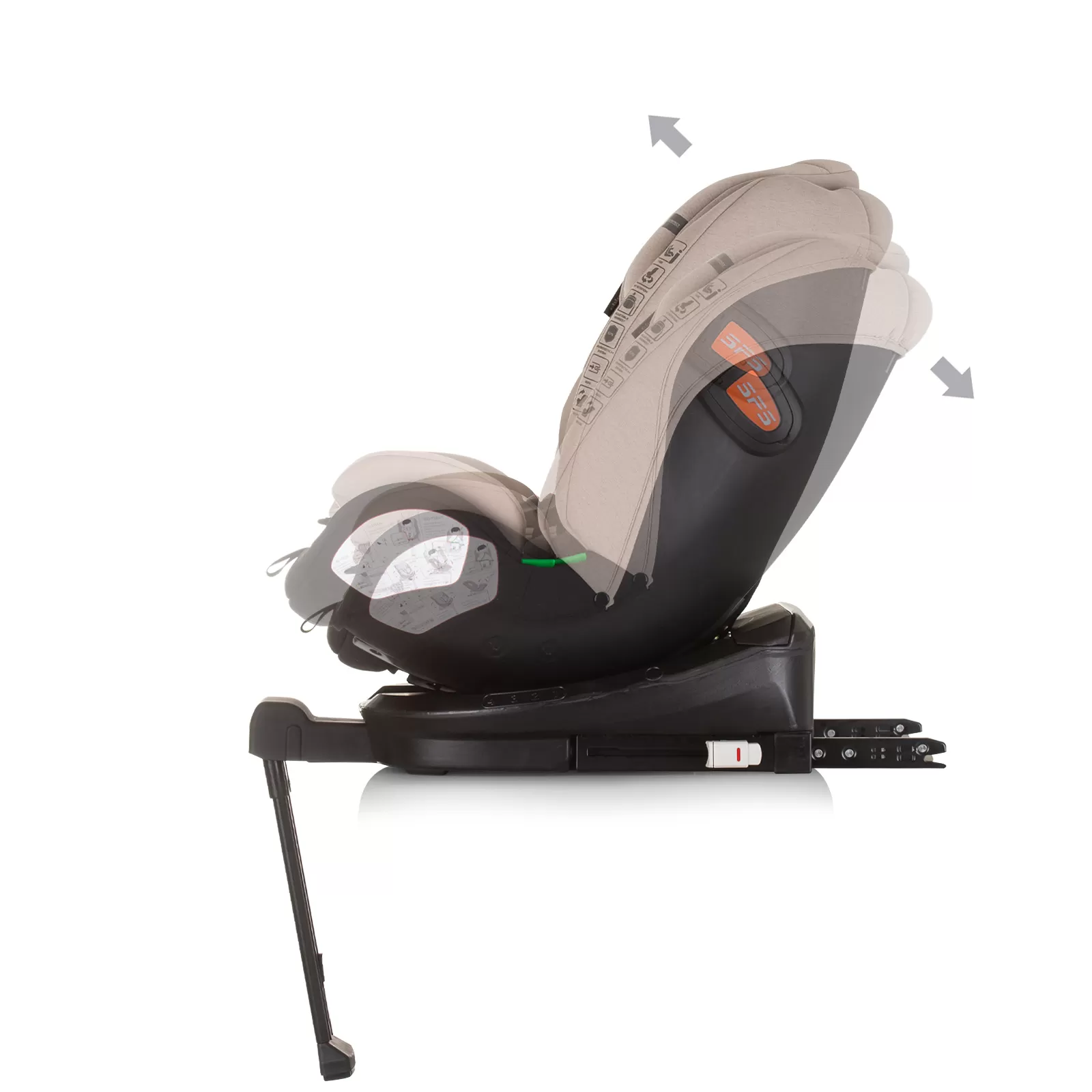 Chipolino I-SIZE 40-150 cm ISOFIX 360 
