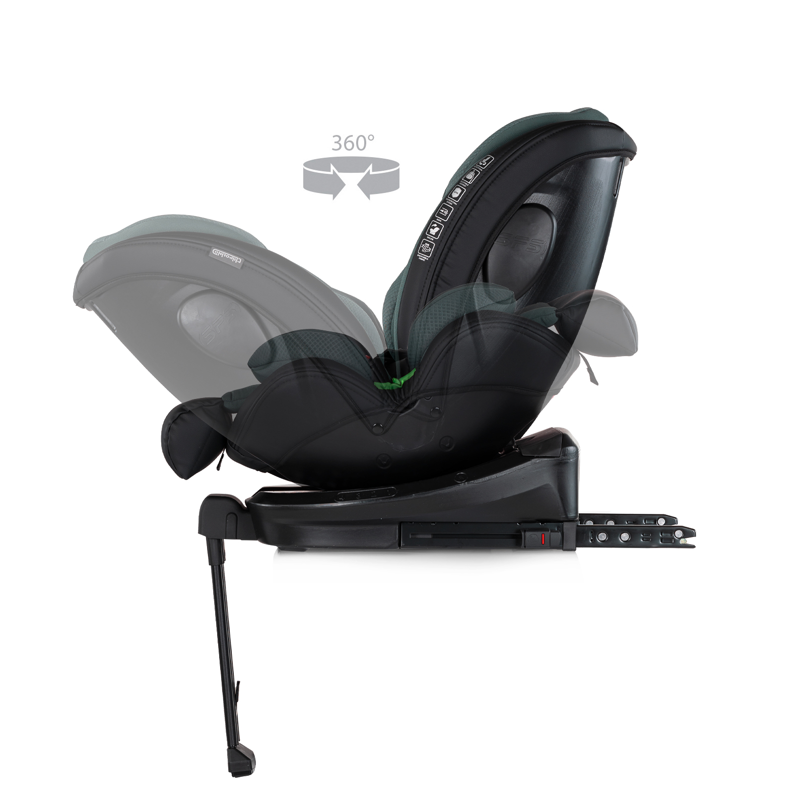 Chipolino I-SIZE 40-150 cm ISOFIX 360 