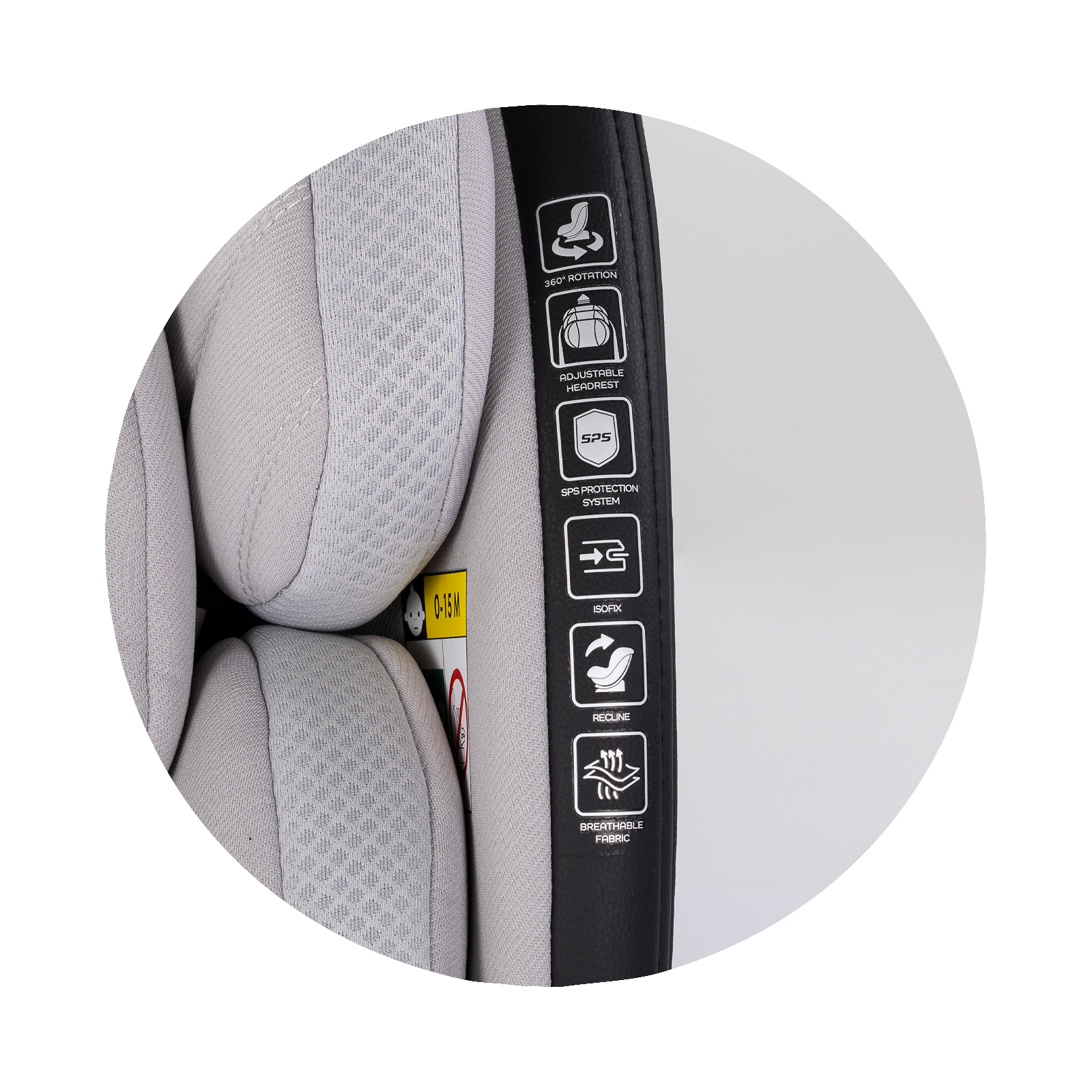 Chipolino I-SIZE 40-150 cm ISOFIX 360 