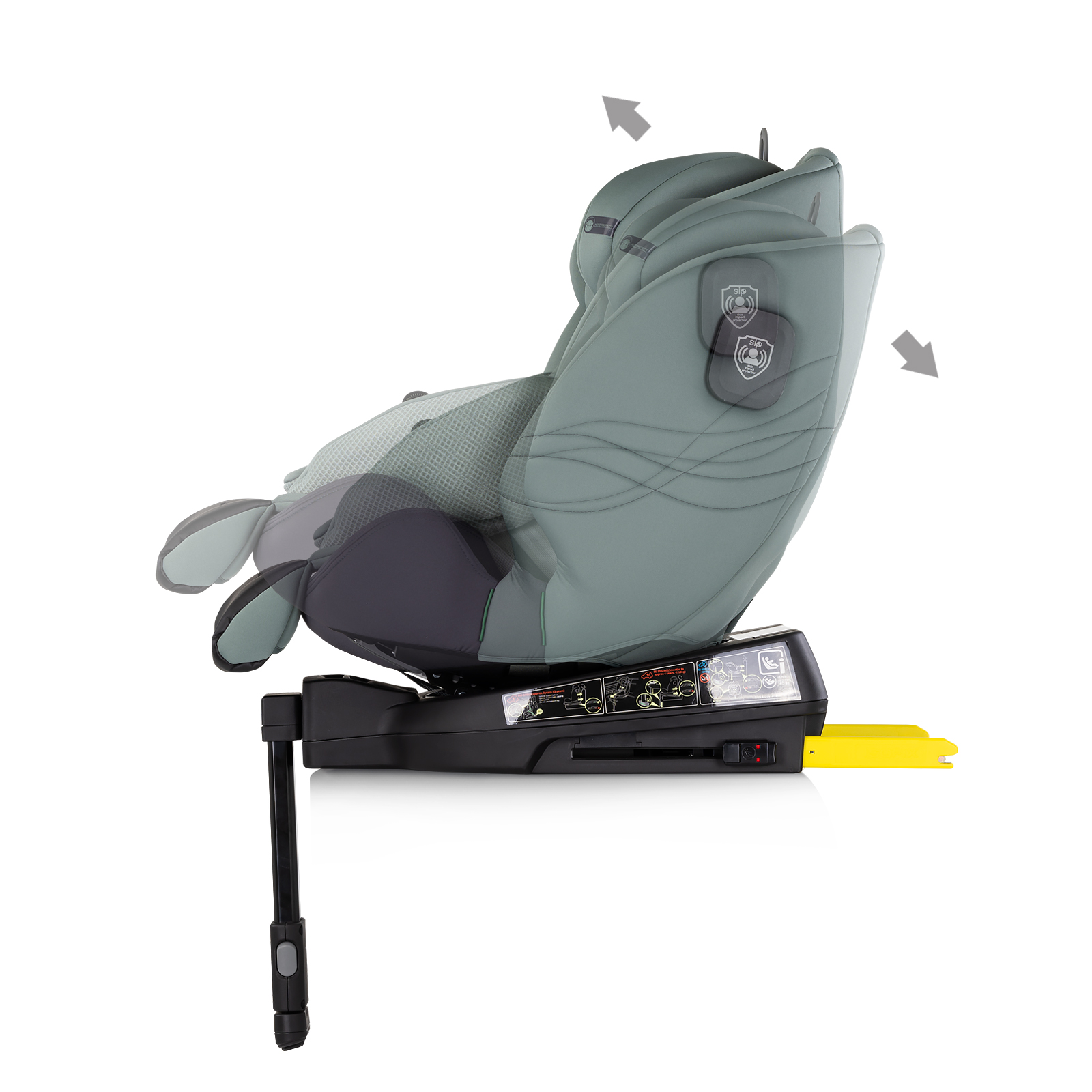 Chipolino I-SIZE 40-150 cm ISOFIX 360 