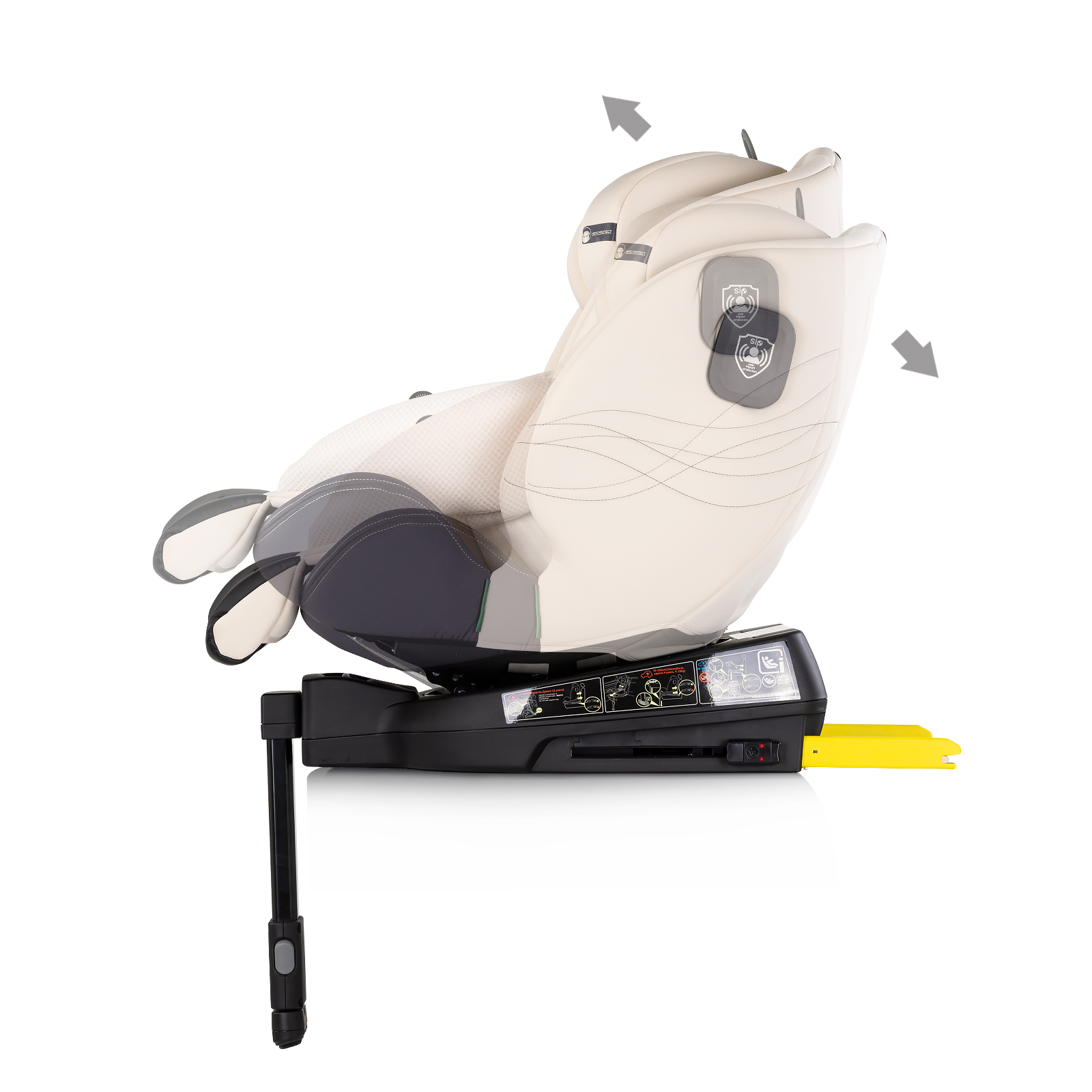 Chipolino I-SIZE 40-150 cm ISOFIX 360 