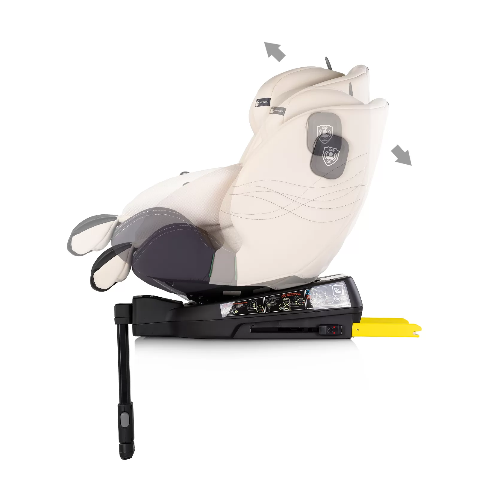 Chipolino I-SIZE 40-150 cm ISOFIX 360 