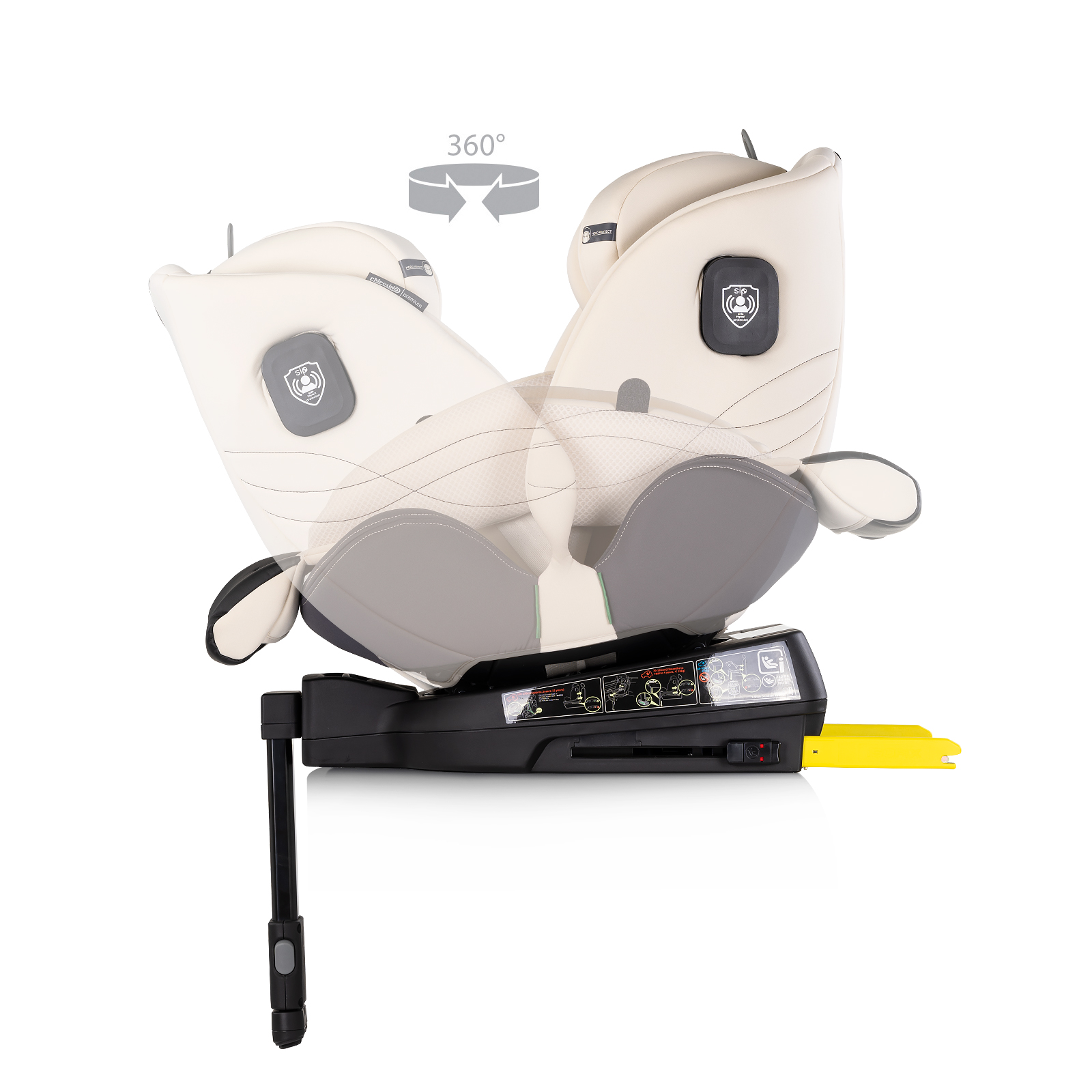 Chipolino I-SIZE 40-150 cm ISOFIX 360 