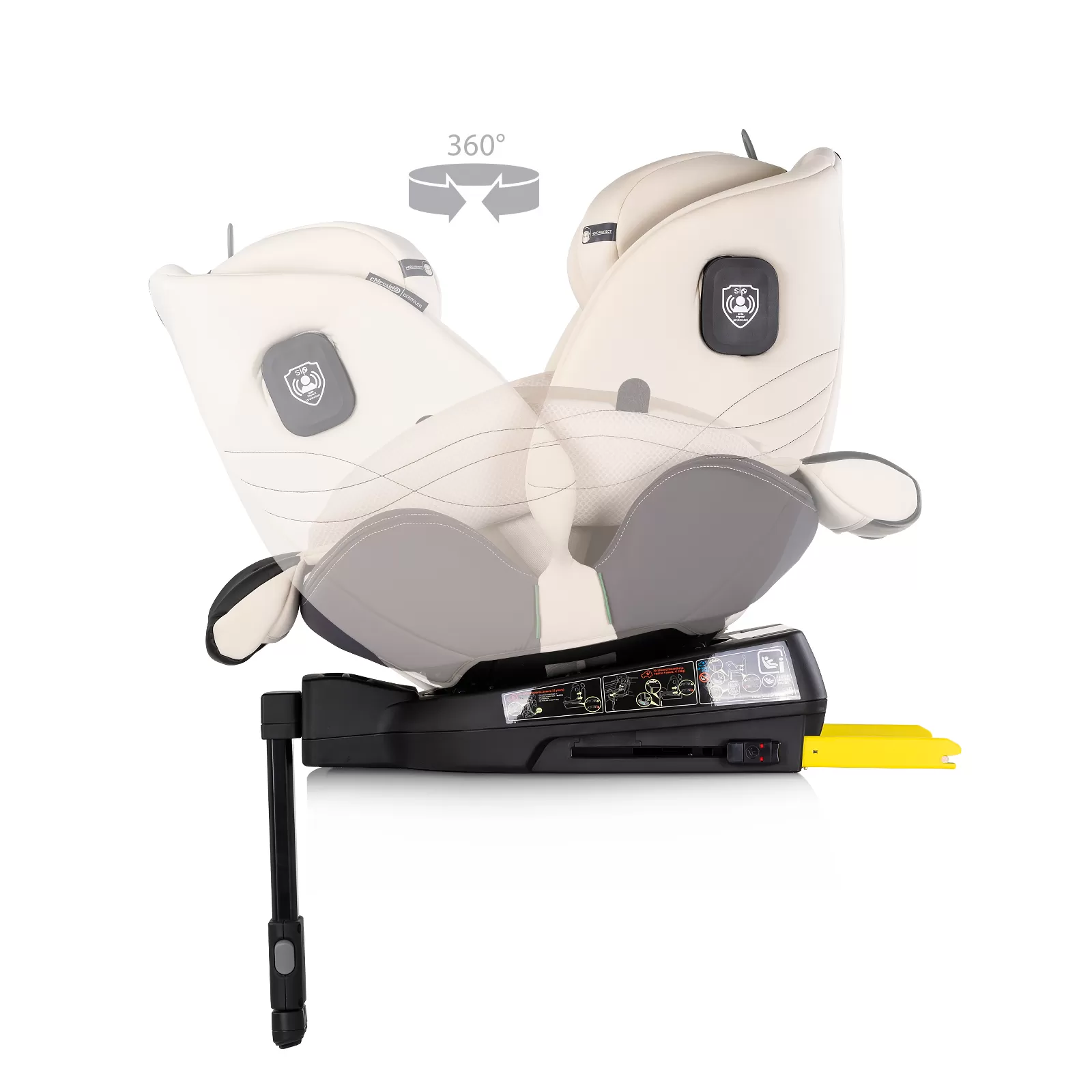 Chipolino I-SIZE 40-150 cm ISOFIX 360 