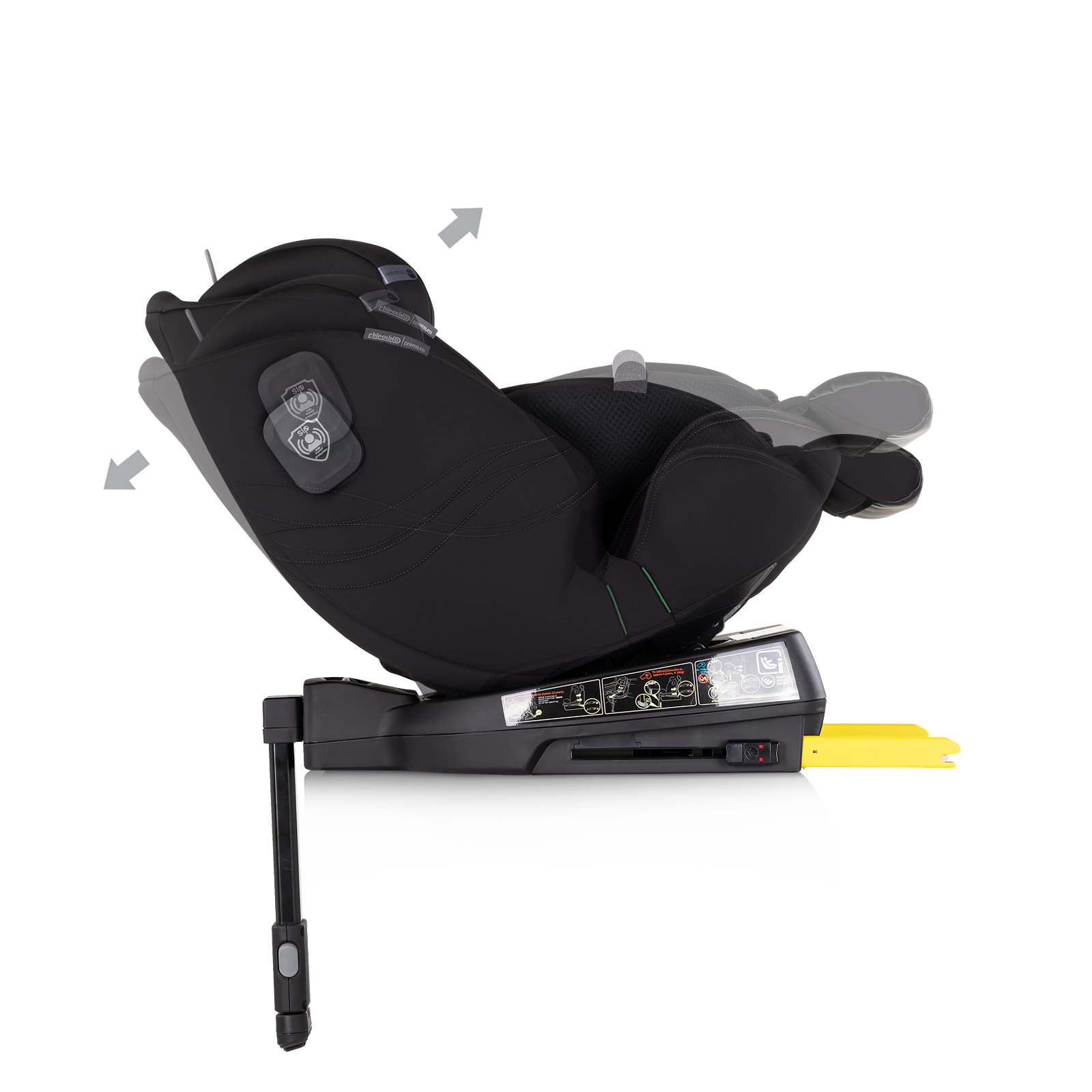 Chipolino I-SIZE 40-150 cm ISOFIX 360 