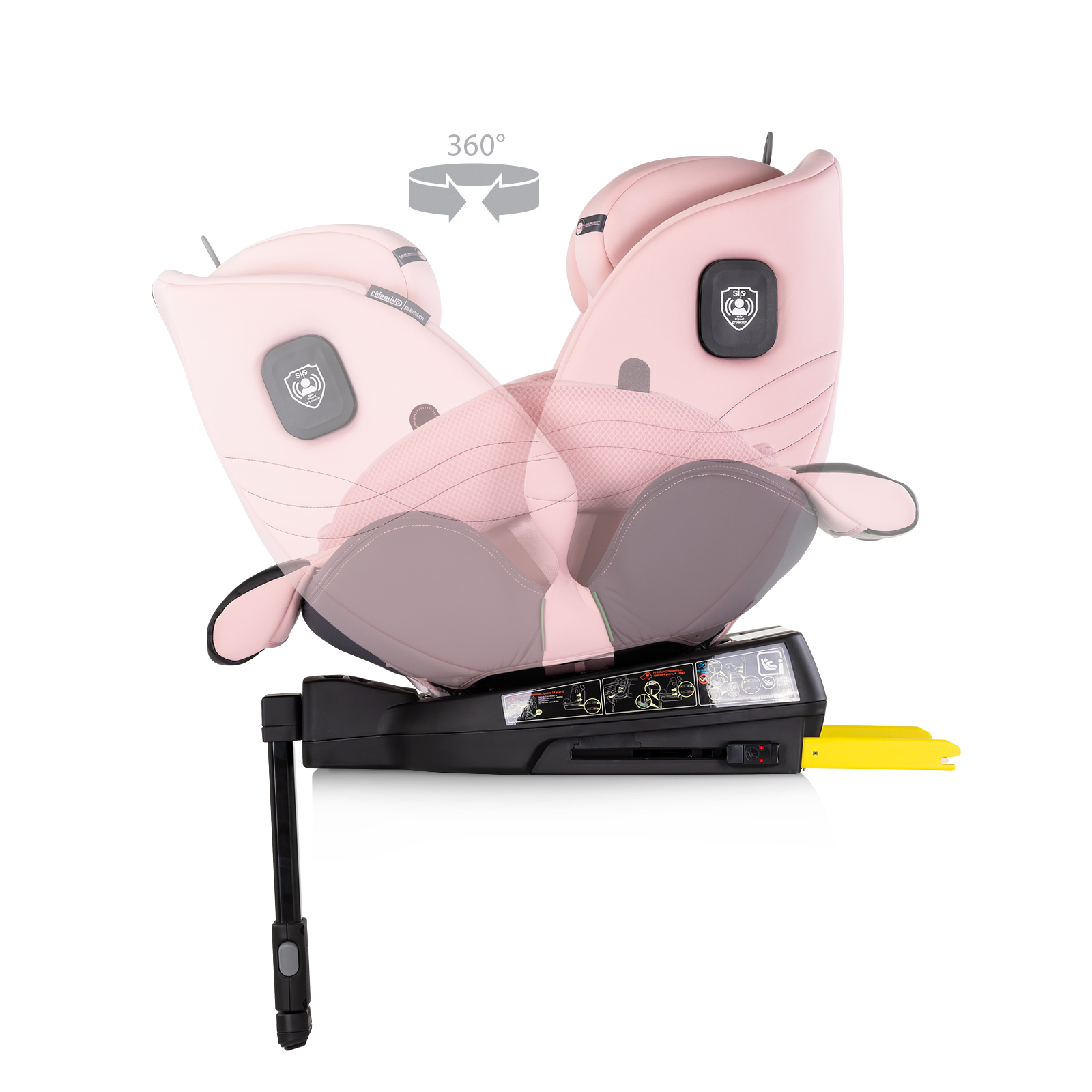 Chipolino I-SIZE 40-150 cm ISOFIX 360 
