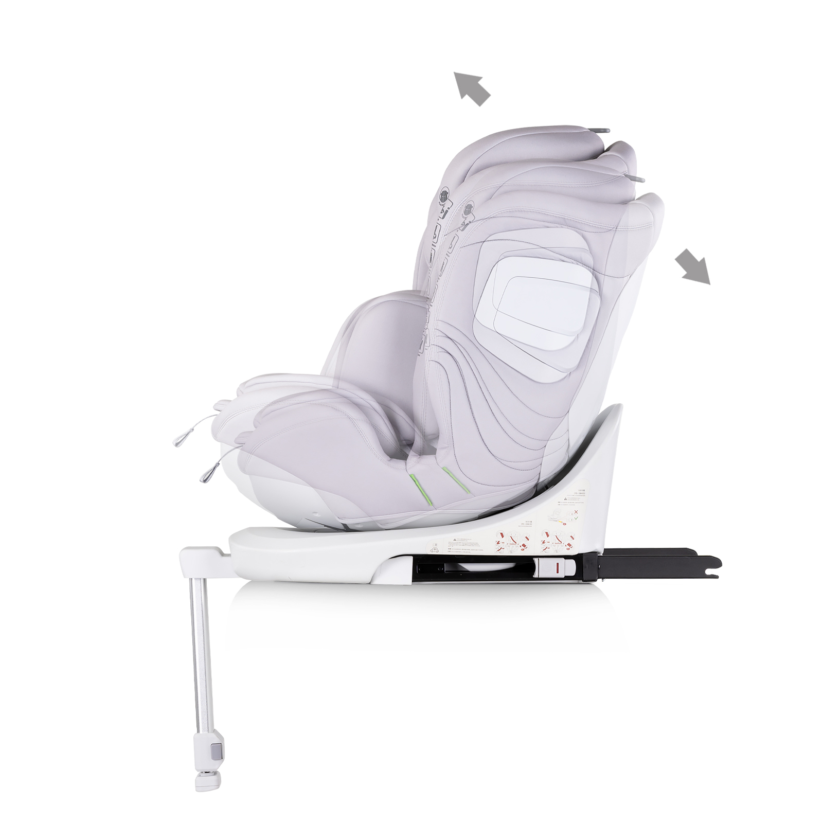 Chipolino I-SIZE 40-150 cm ISOFIX 360 