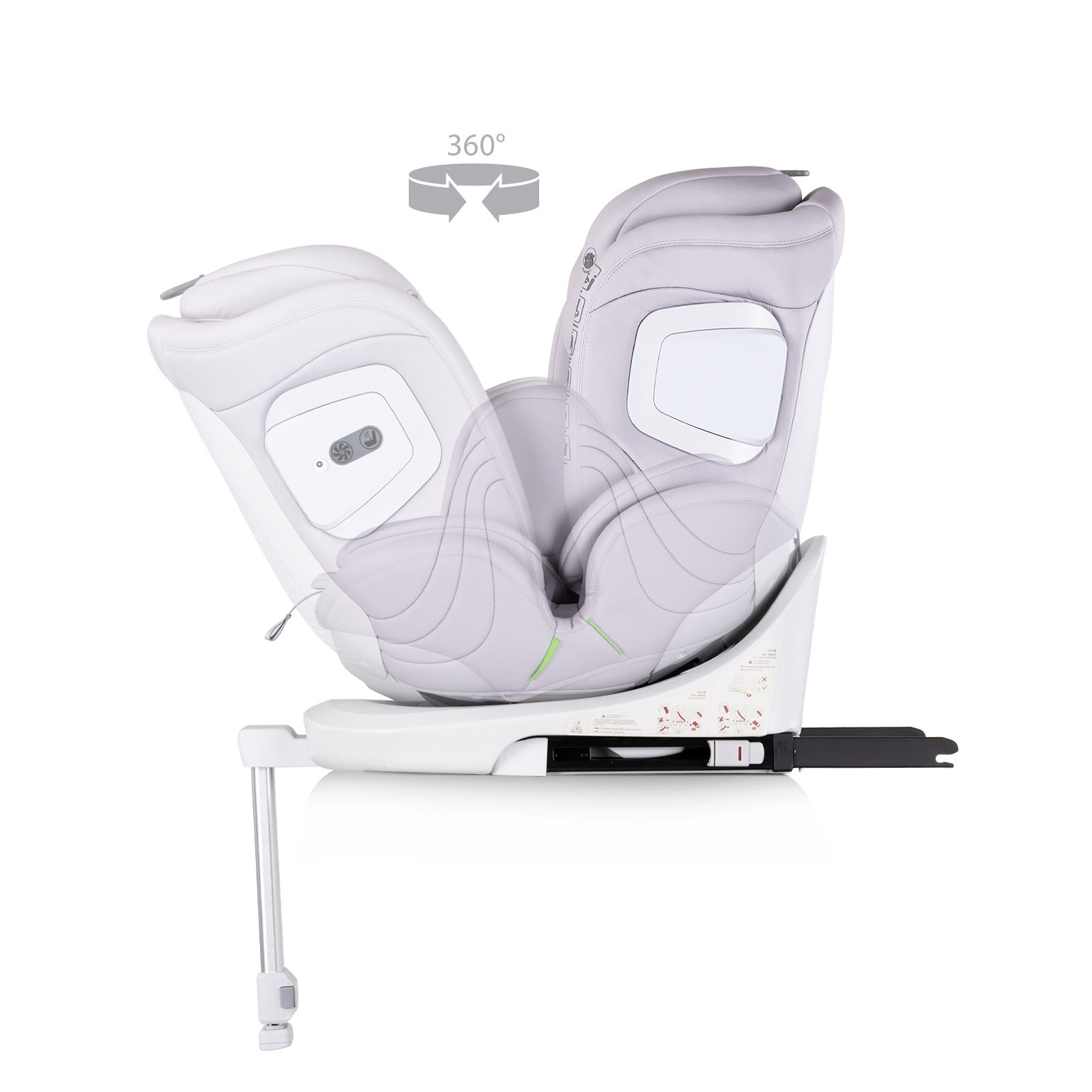 Chipolino I-SIZE 40-150 cm ISOFIX 360 