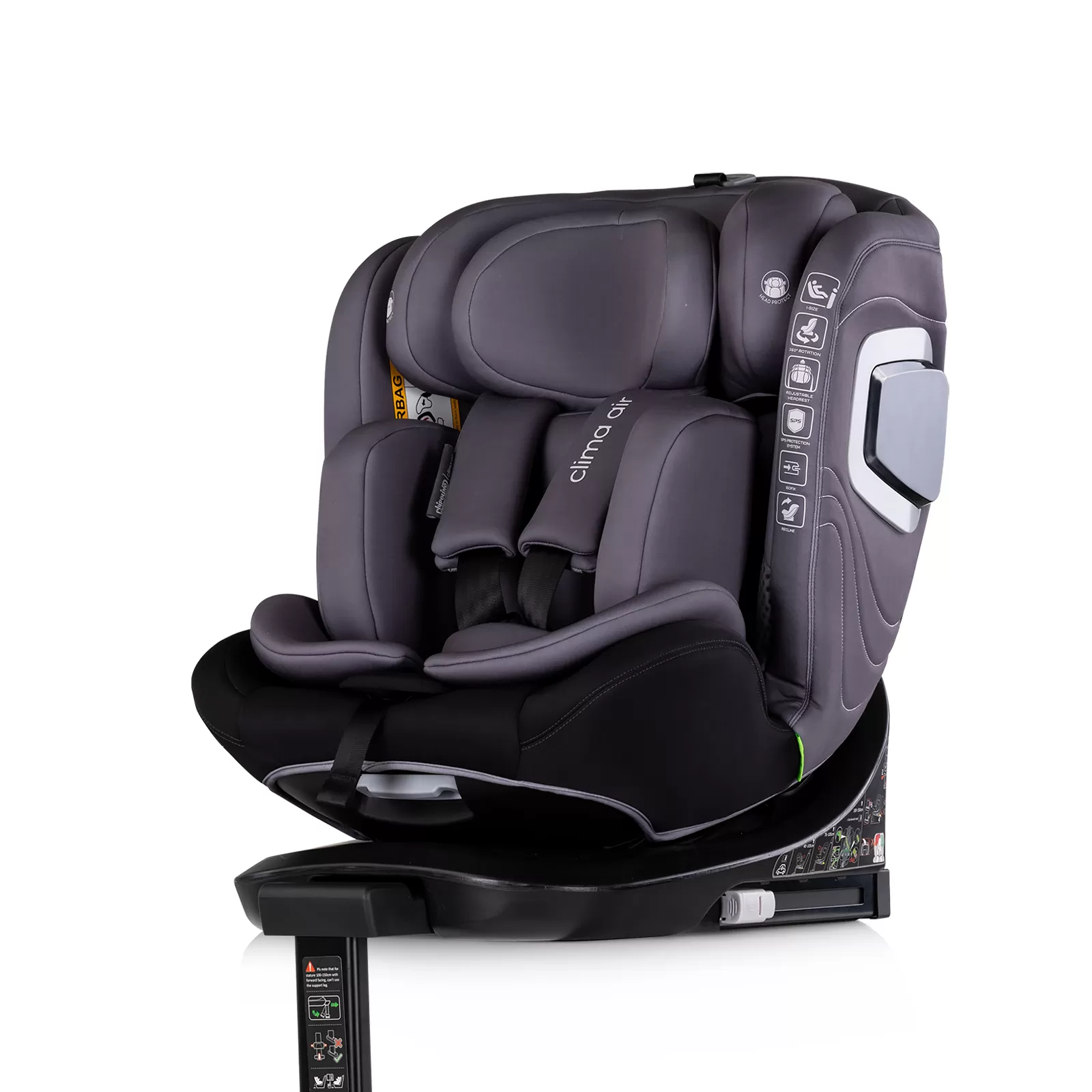 Chipolino I-SIZE 40-150 cm ISOFIX 360 