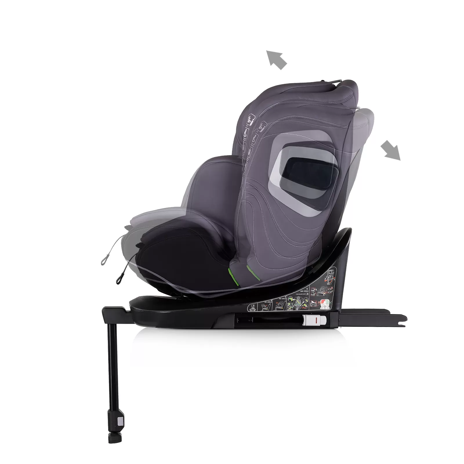 Chipolino I-SIZE 40-150 cm ISOFIX 360 