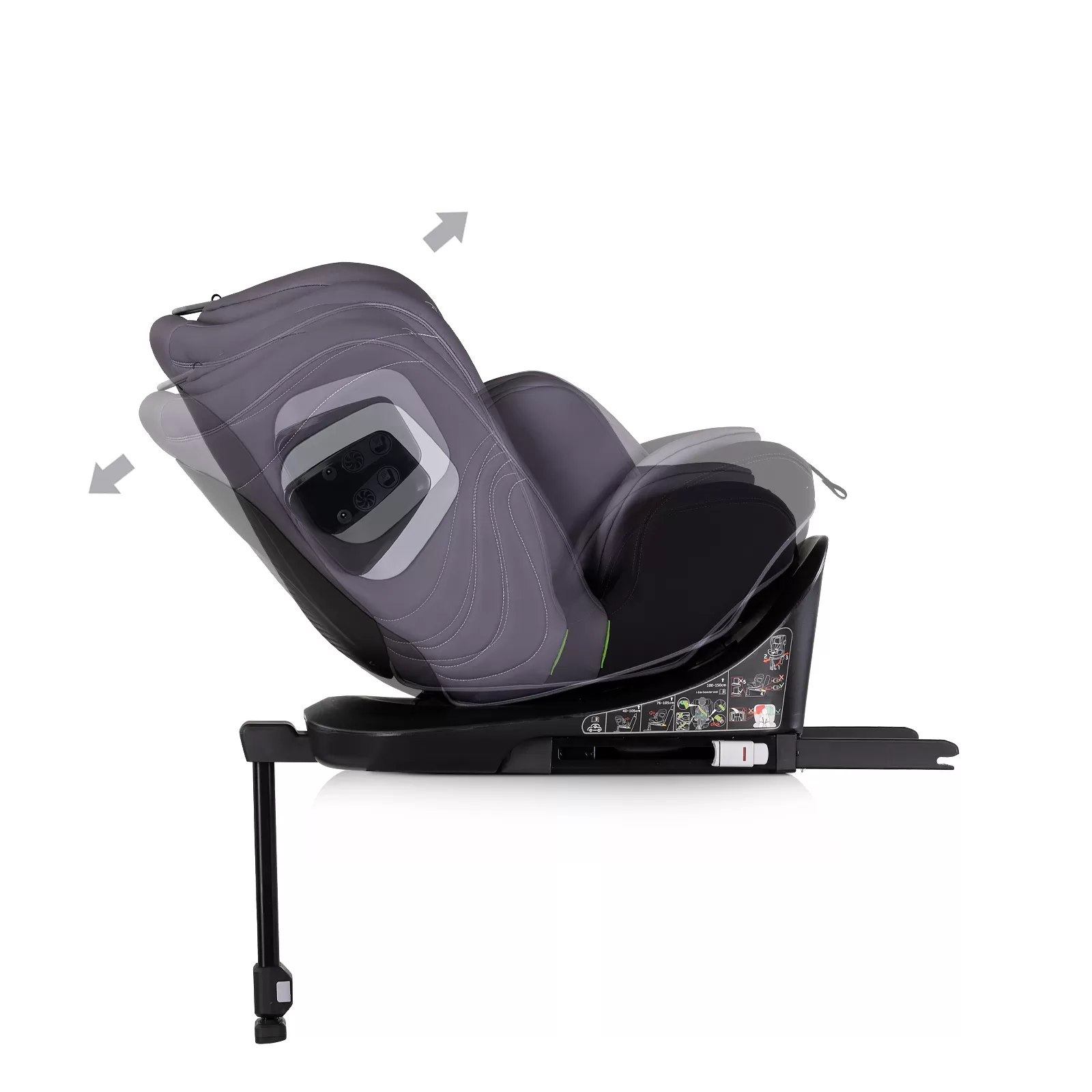 Chipolino I-SIZE 40-150 cm ISOFIX 360 