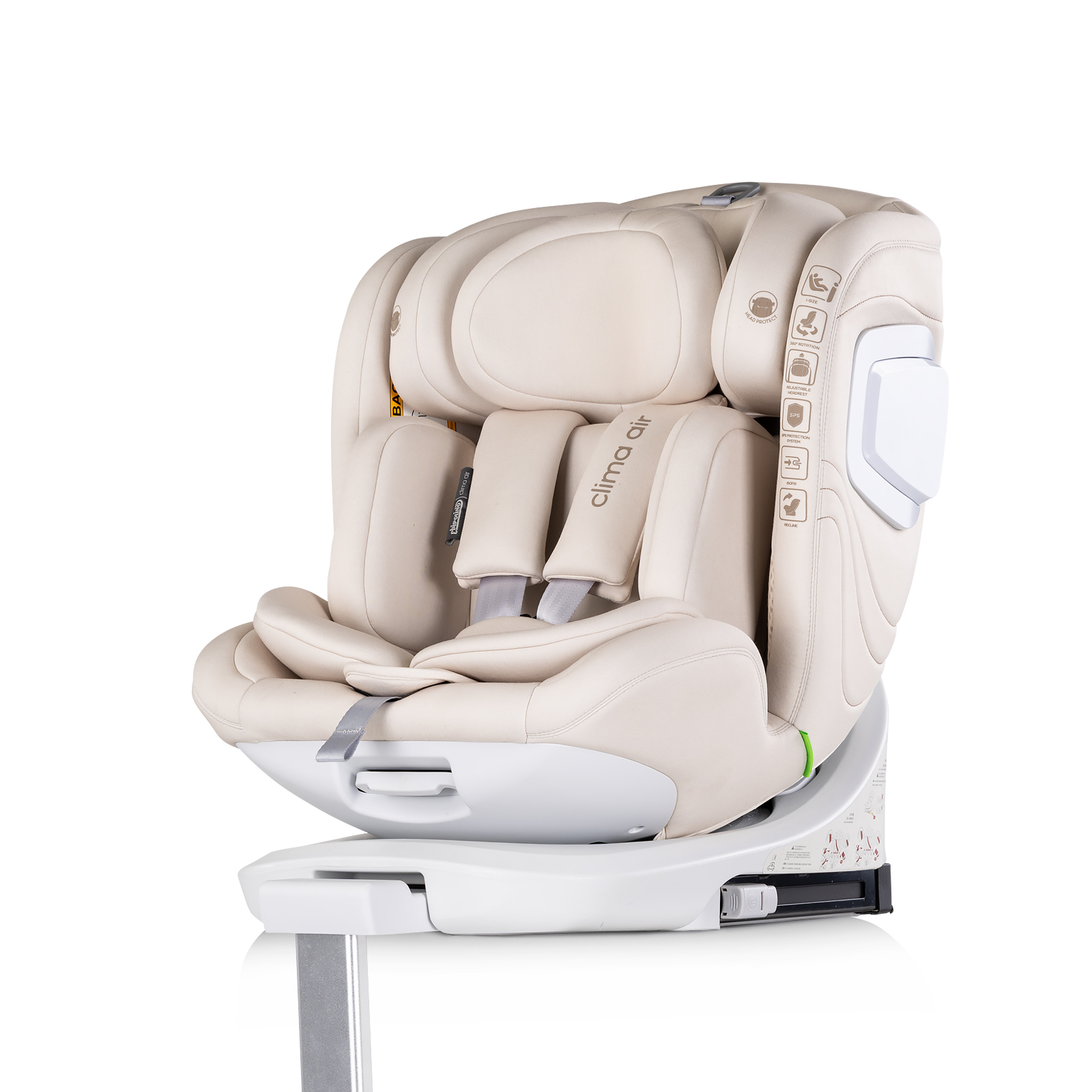 Chipolino I-SIZE 40-150 cm ISOFIX 360 