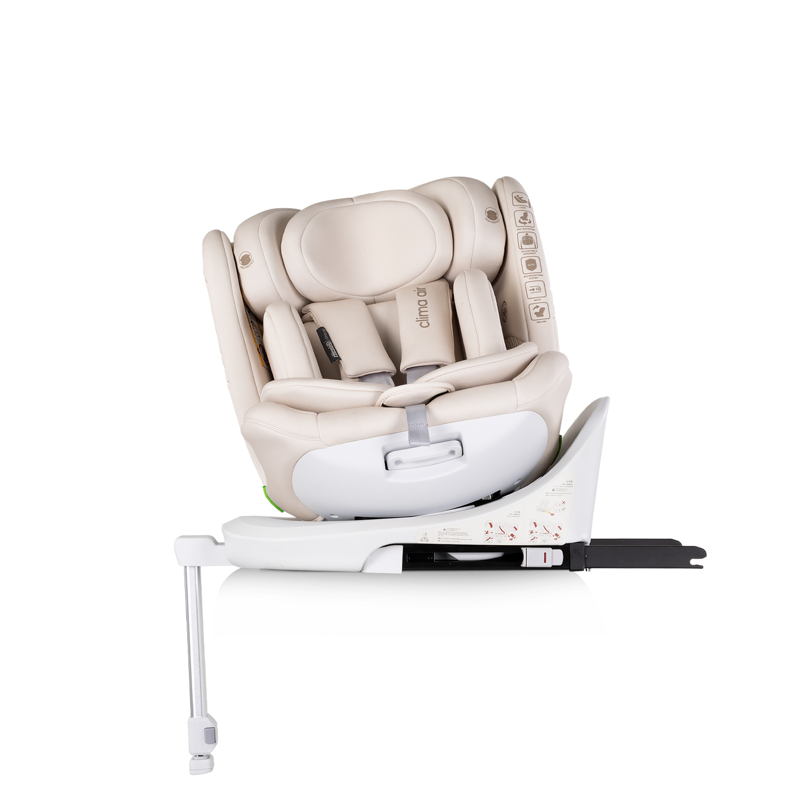 Chipolino I-SIZE 40-150 cm ISOFIX 360 