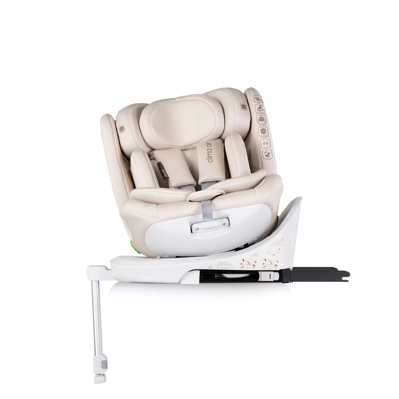 Chipolino I-SIZE 40-150 cm ISOFIX 360 