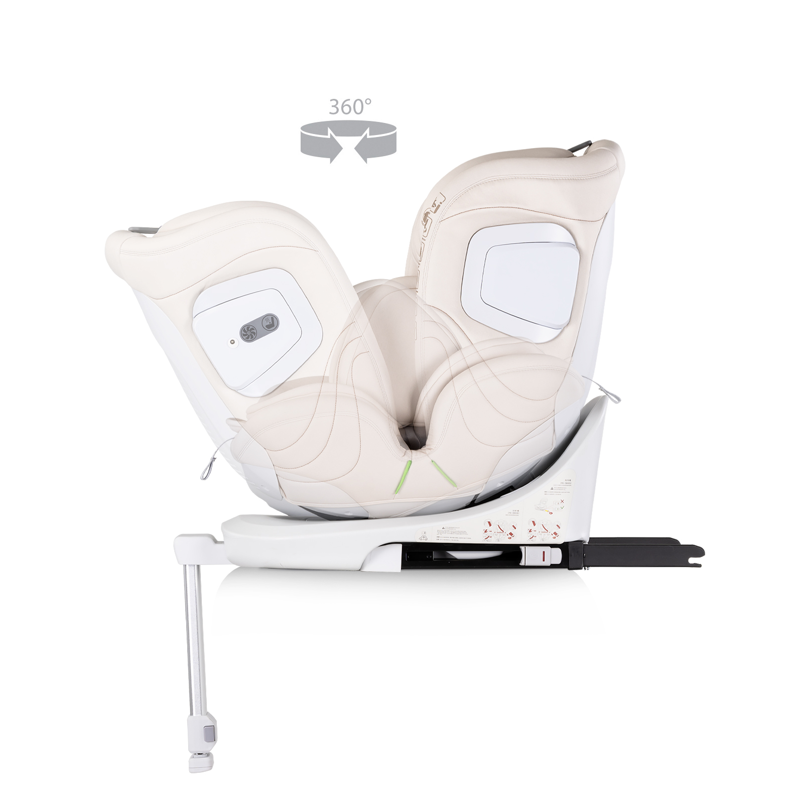Chipolino I-SIZE 40-150 cm ISOFIX 360 
