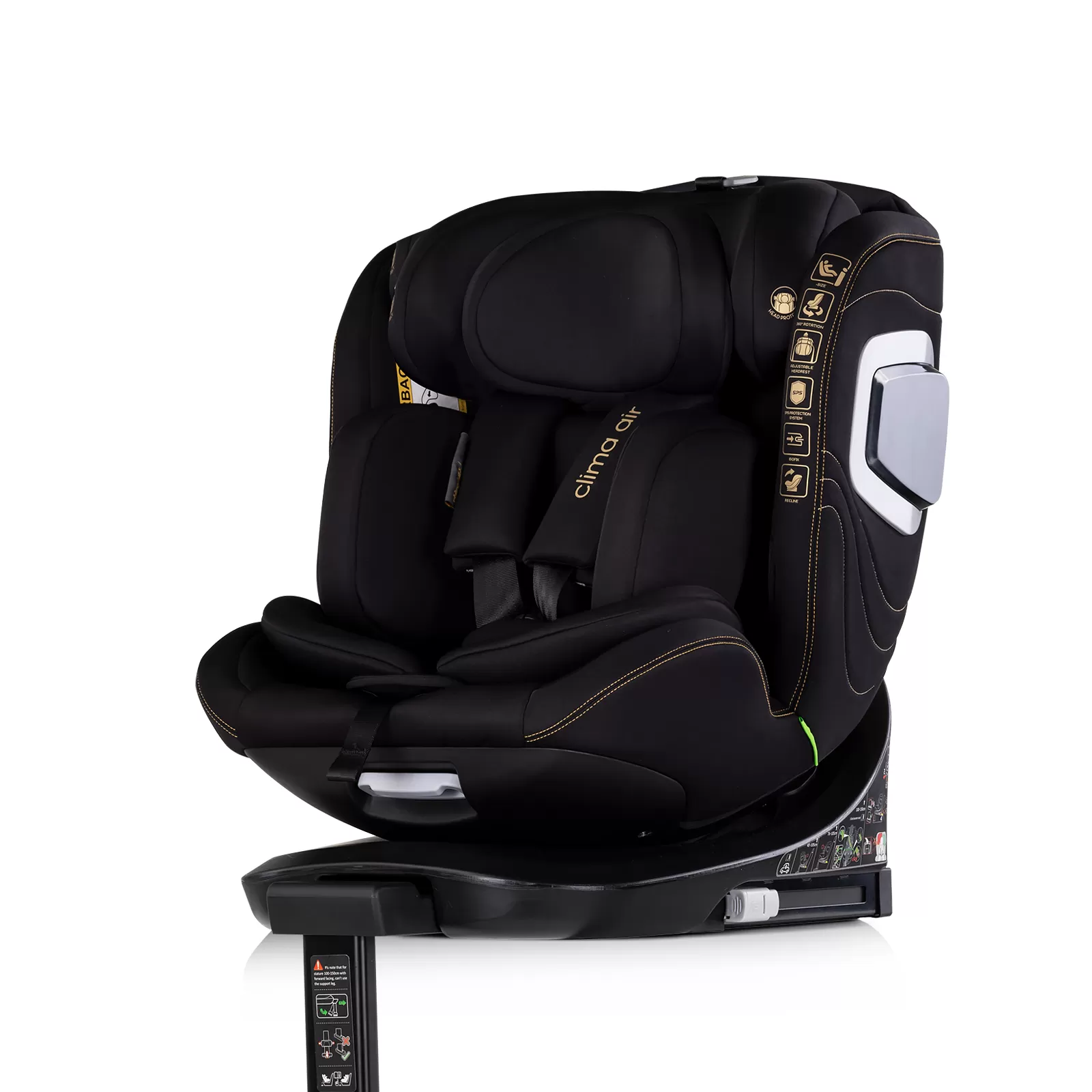 Chipolino I-SIZE 40-150 cm ISOFIX 360 