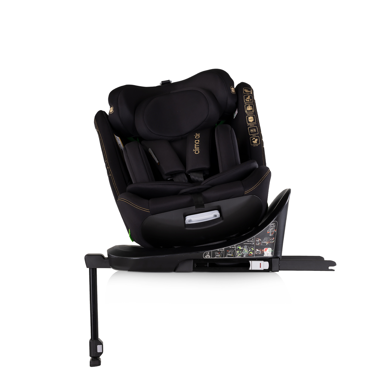 Chipolino I-SIZE 40-150 cm ISOFIX 360 