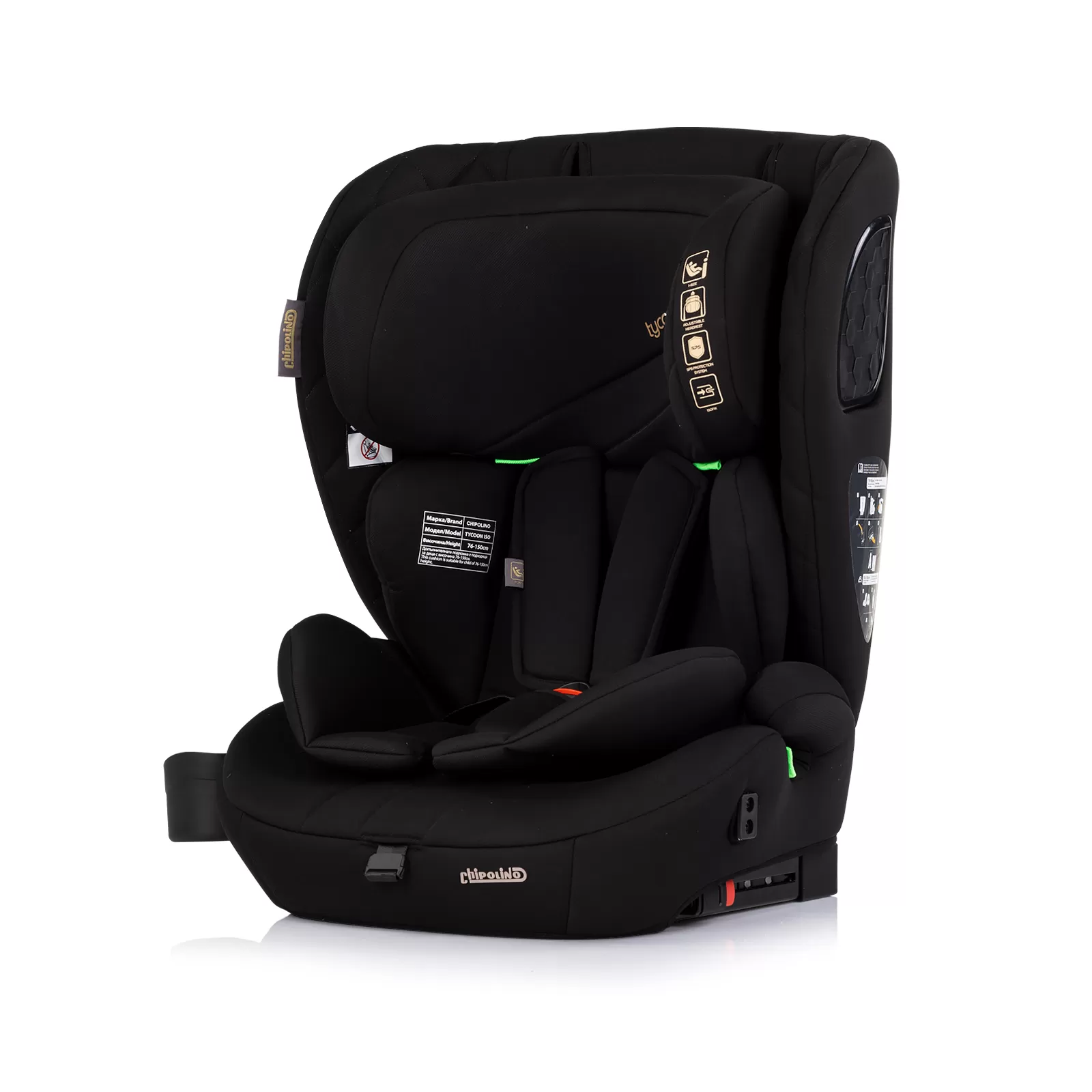 Chipolino I-SIZE 76-150 cm ISOFIX 