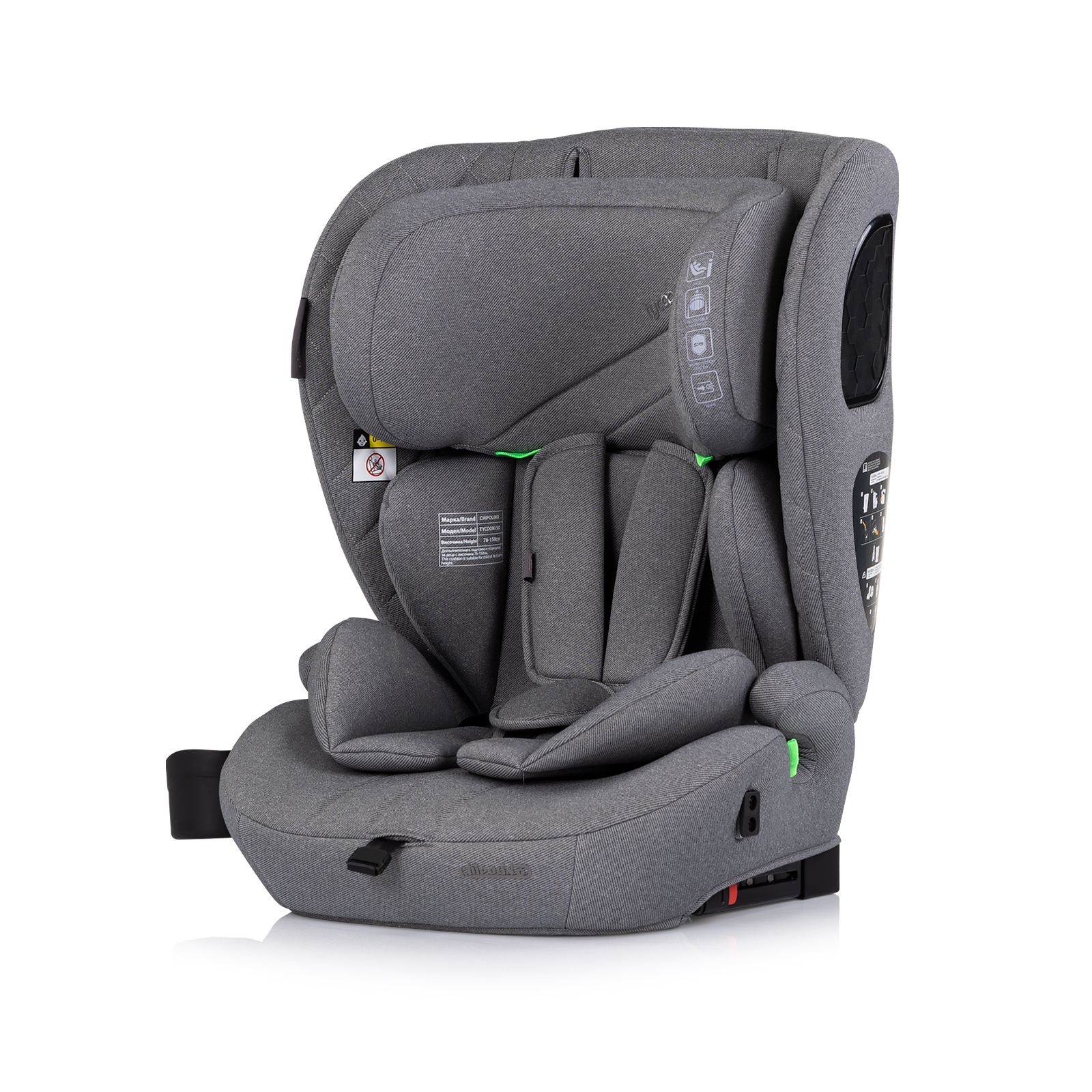 Chipolino I-SIZE 76-150 cm ISOFIX 